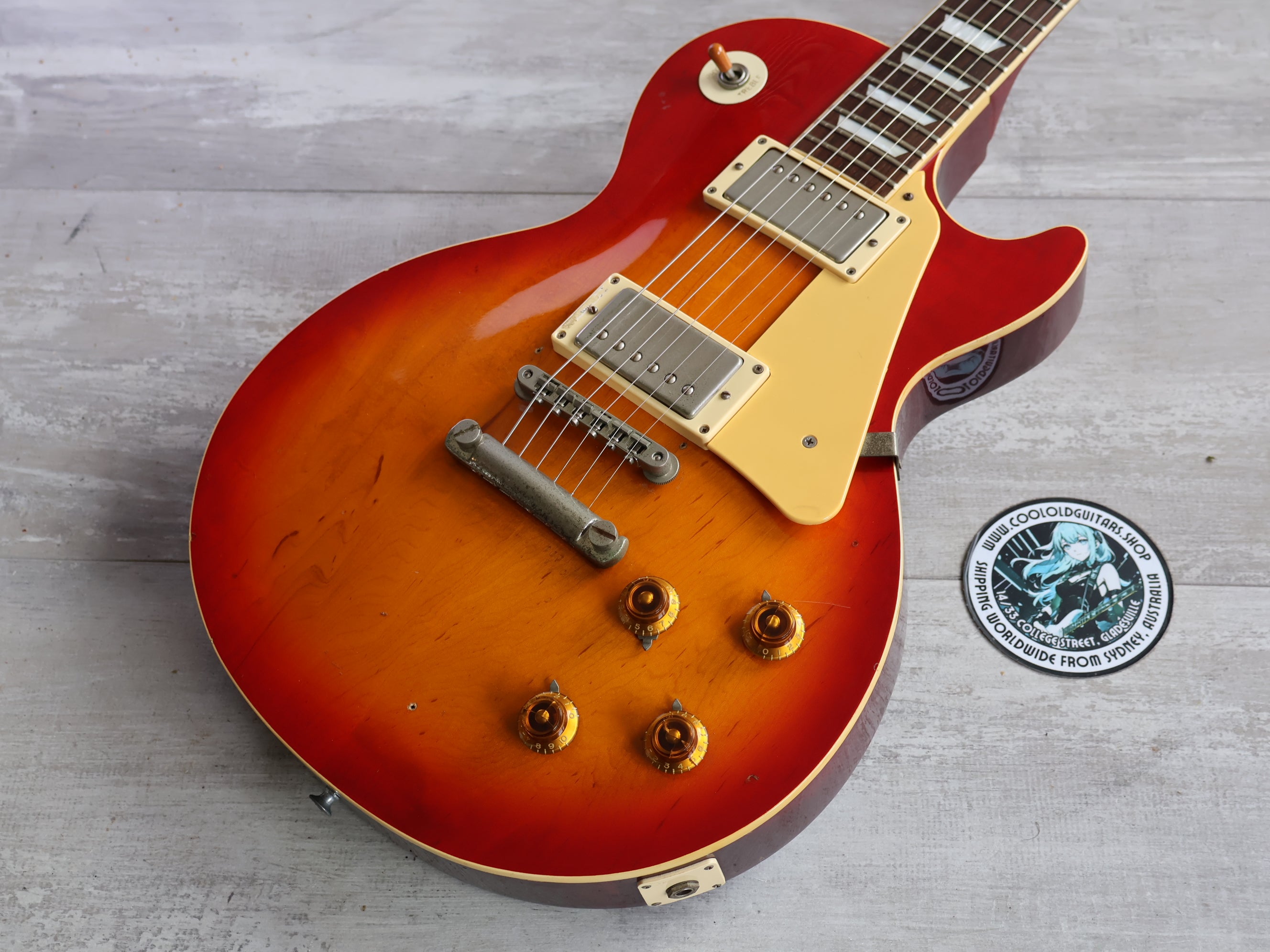 1983 Burny RLG-50 Super Grade Les Paul Standard (Cherry Sunburst