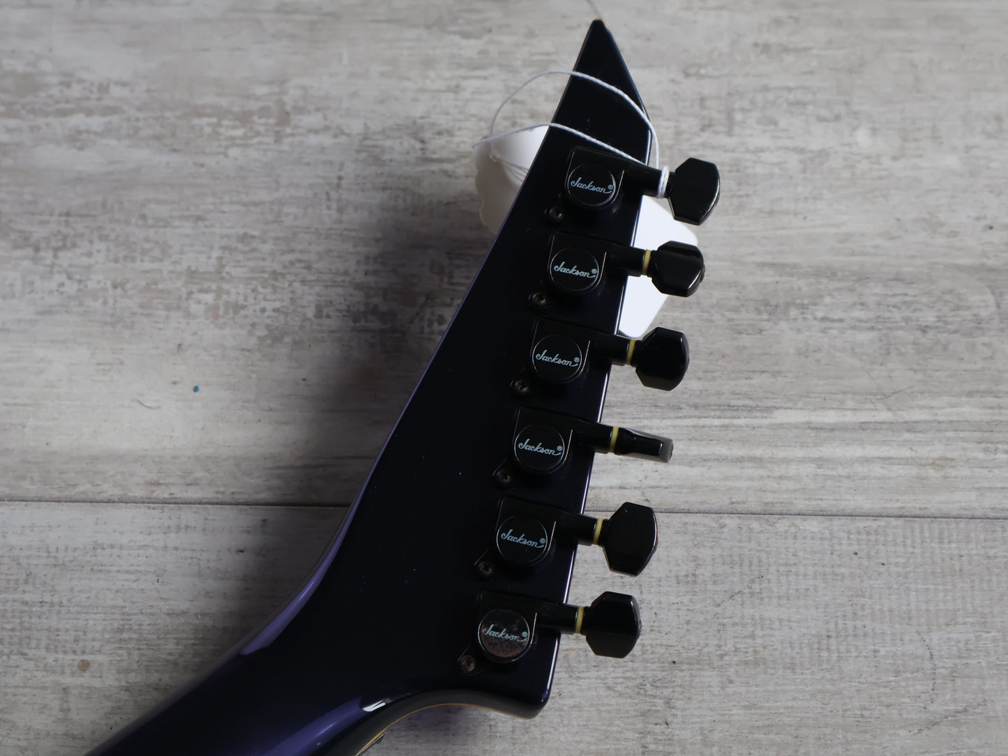 1993 Jackson Japan "Standard" Soloist Neckthrough Superstrat (Metallic Purple)