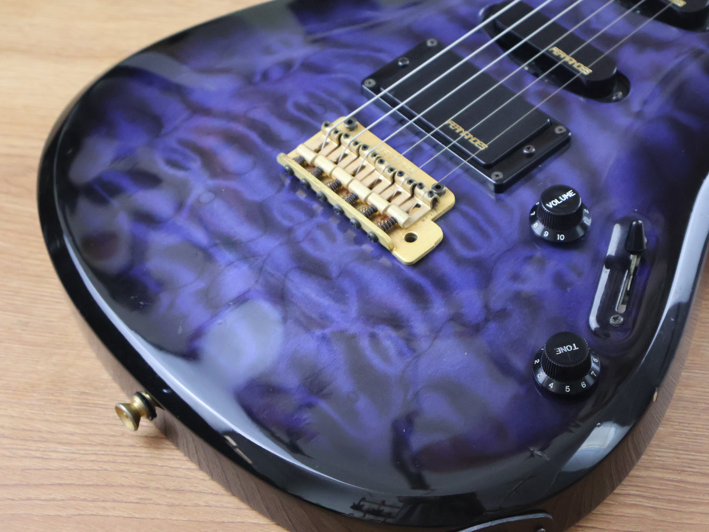 2000's Fernandes FGZ Series Superstrat (Purple Quilt)