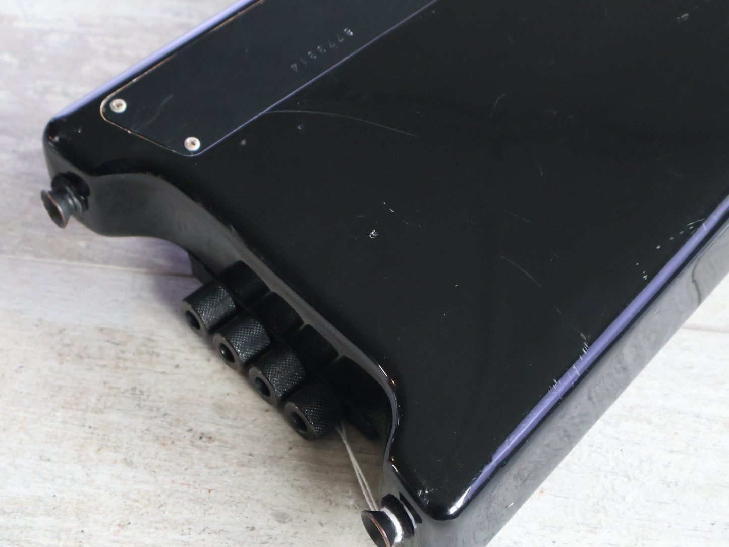 1980's Hohner B2 Headless Paddle Bass Guitar w/Steinberger System (Black)