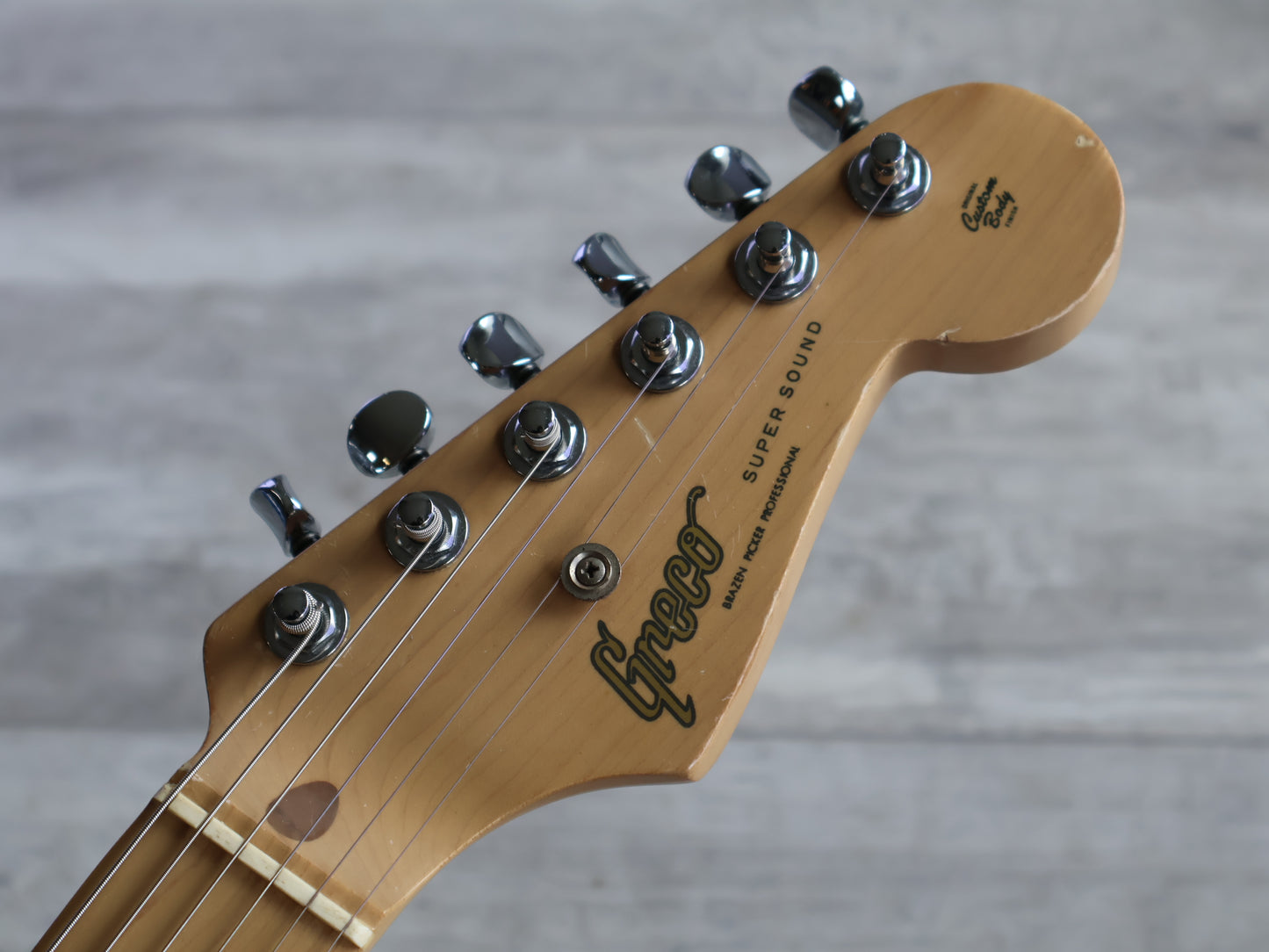 1980 Greco Japan SE-500 Super Sound '54 Reissue Stratocaster (Brown Sunburst)