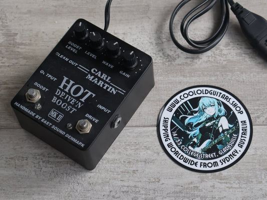 Carl Martin Hot Drive 'n Boost MKII Overdrive/Booster (Made in Denmark)