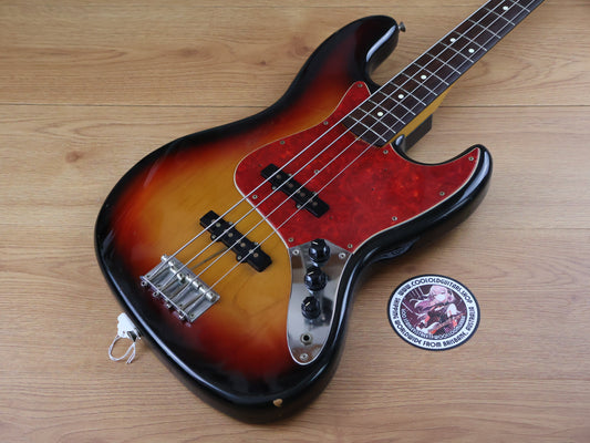 1993 Fender Japan JB62 '62 Reissue Jazz Bass (Sunburst)