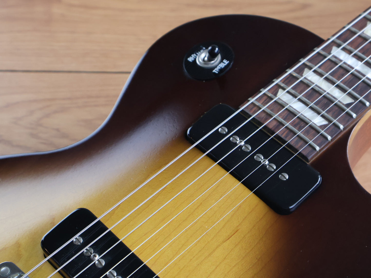 2012 Gibson USA Les Paul 50's Tribute w/P90's (Vintage Sunburst)