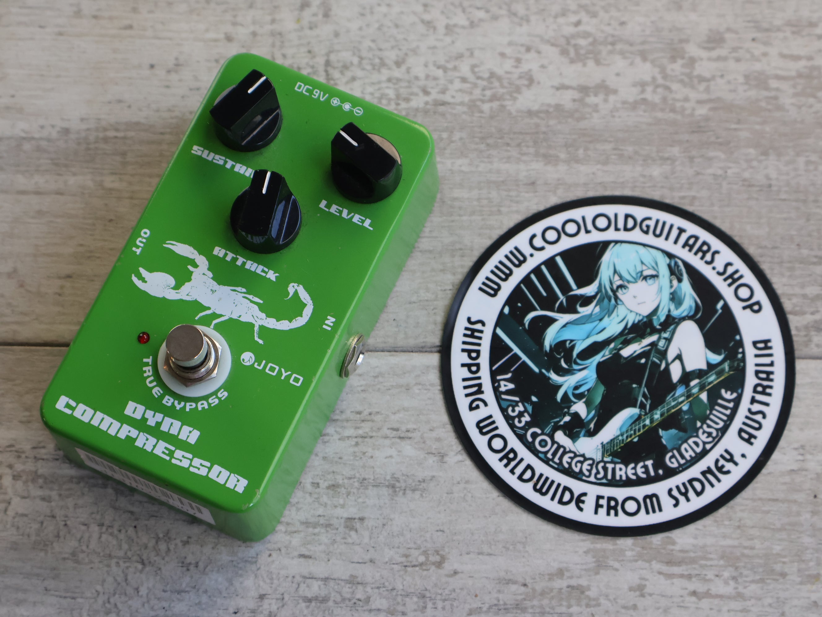 Joyo Dyna Compressor Pedal – Cool Old Guitars