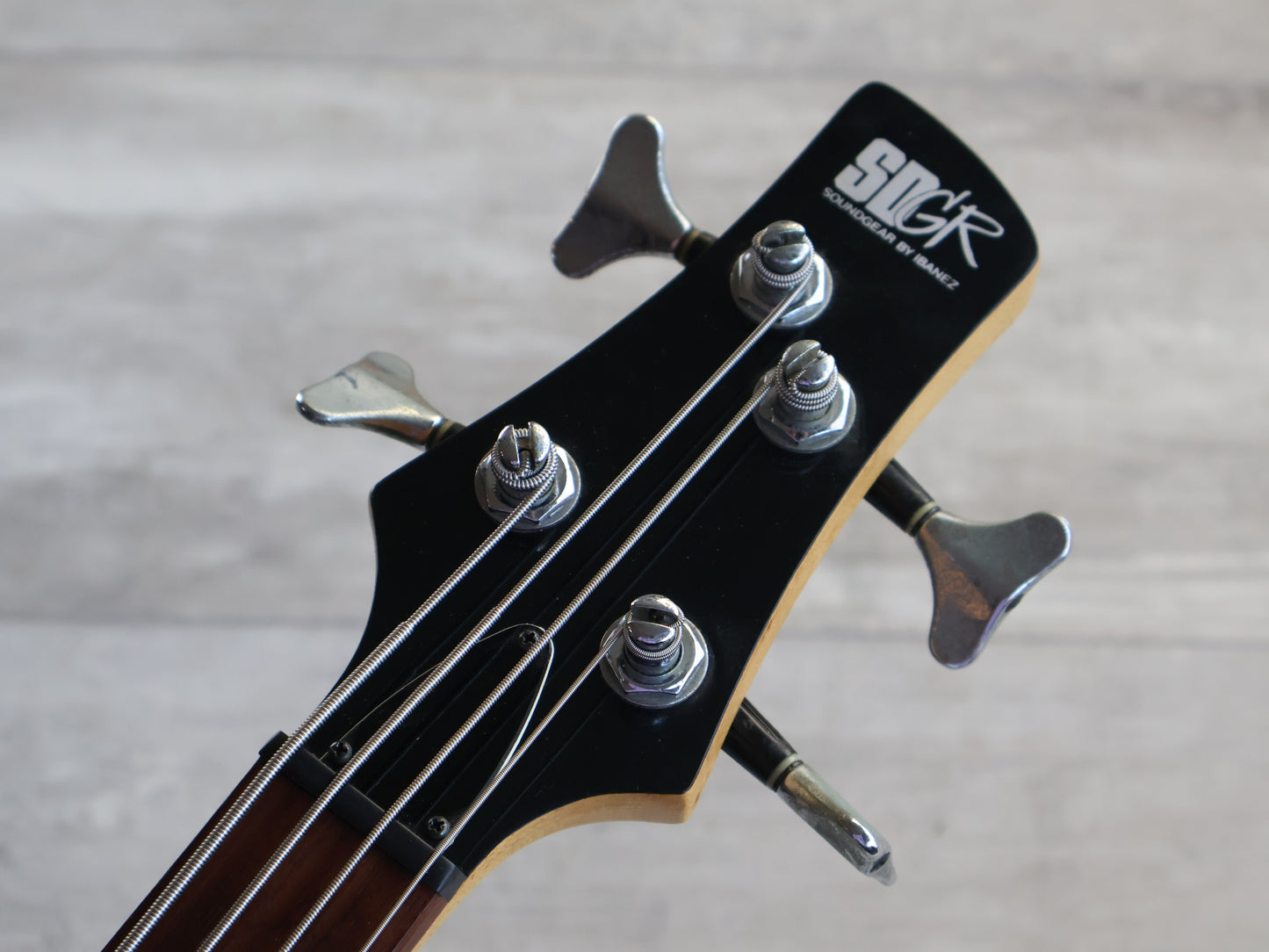 1998 Ibanez Japan SR370 SDGR Soundgear Bass (Silver Metallic)