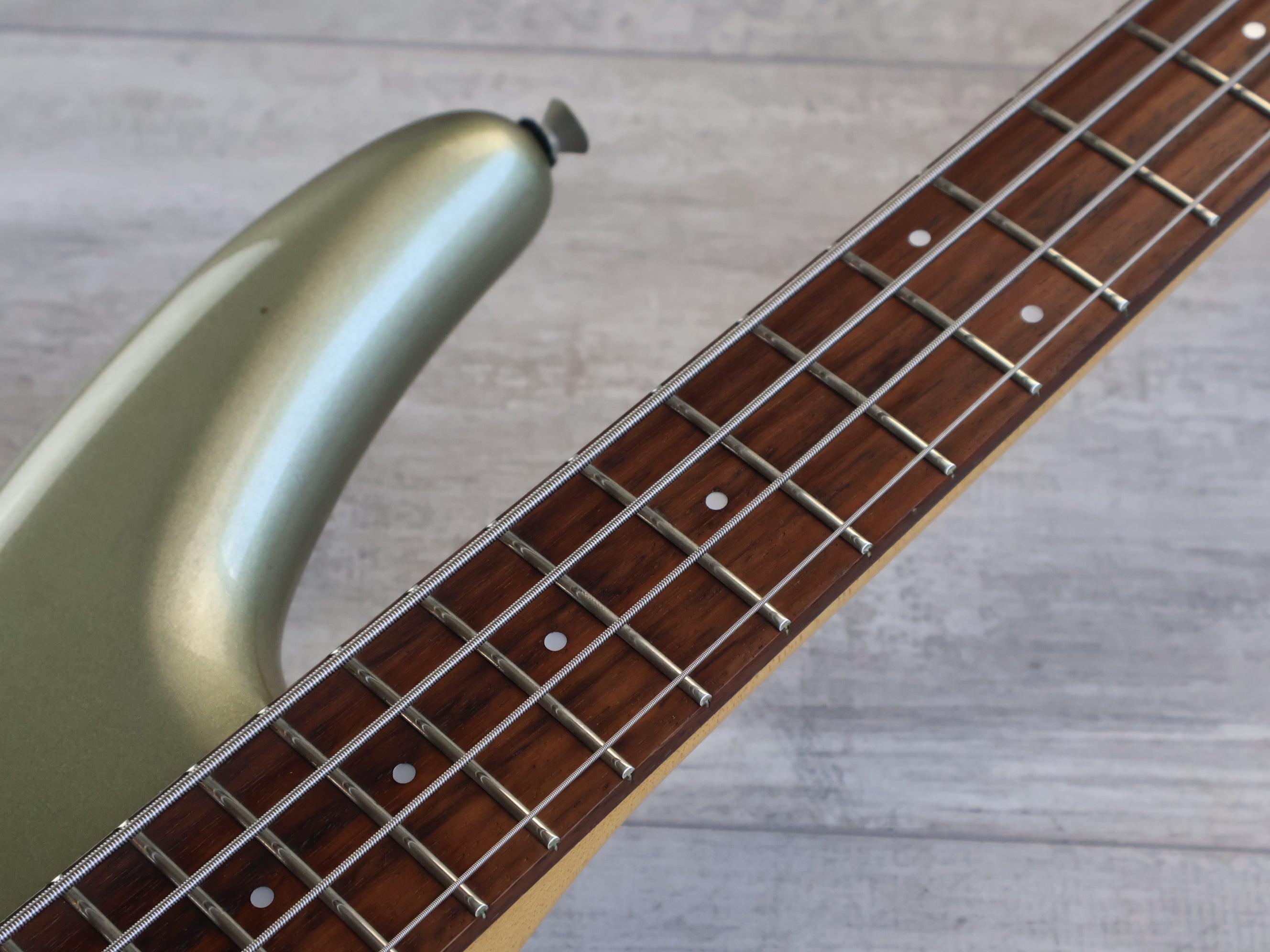1998 Ibanez Japan SR370 SDGR Soundgear Bass (Silver Metallic