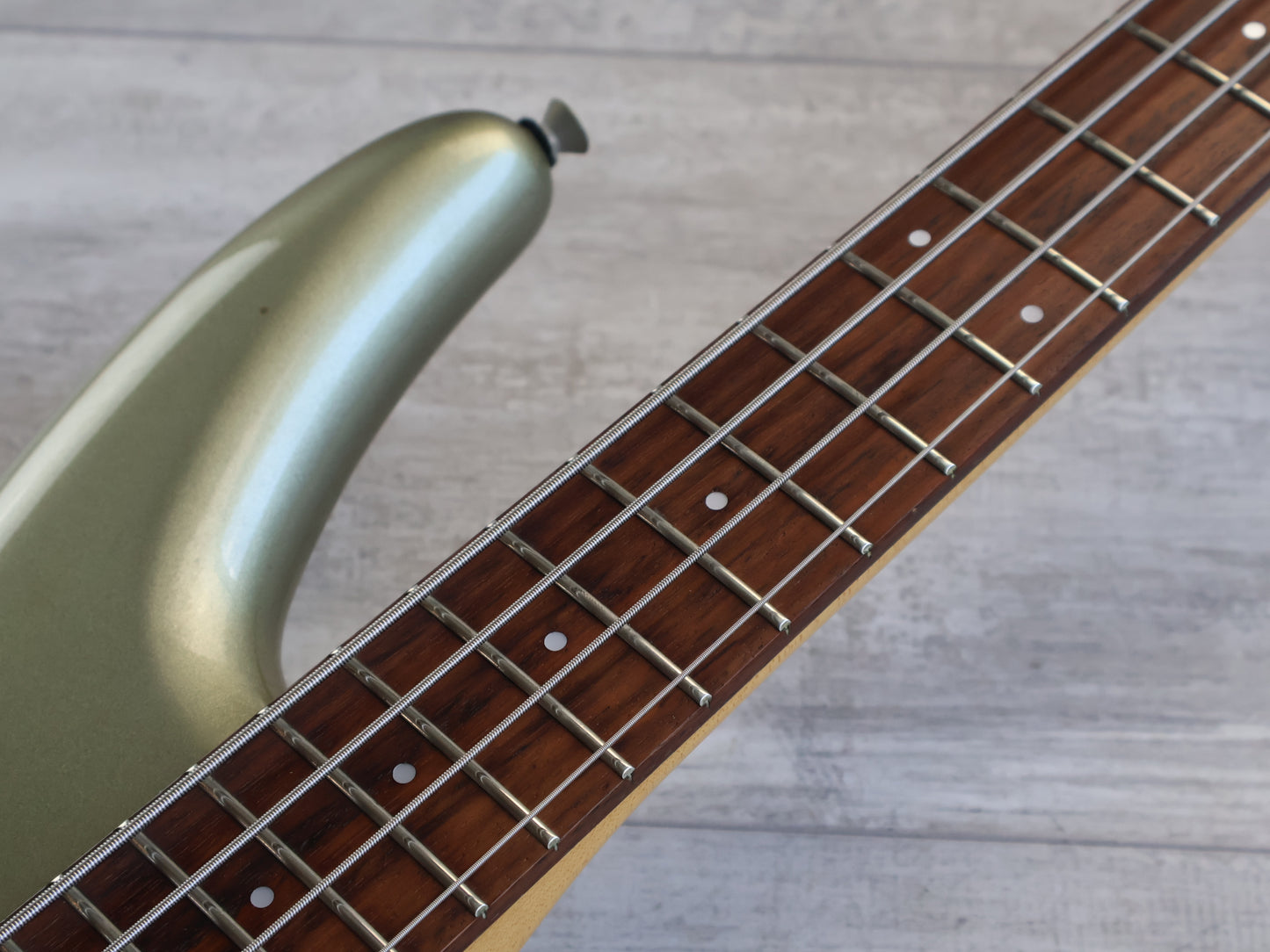 1998 Ibanez Japan SR370 SDGR Soundgear Bass (Silver Metallic)