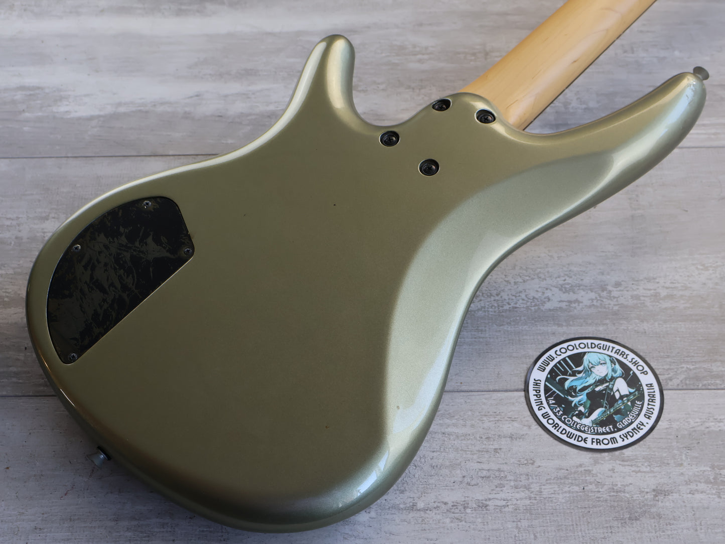 1998 Ibanez Japan SR370 SDGR Soundgear Bass (Silver Metallic)