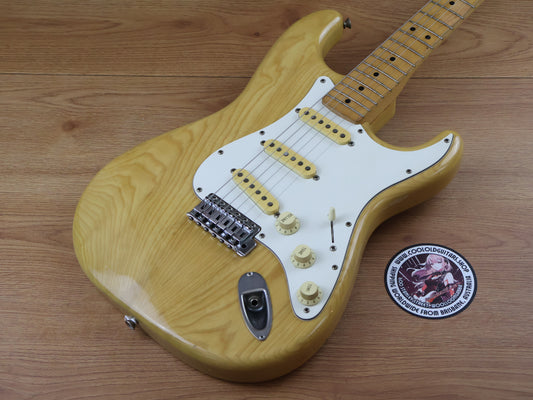 1989 Fender Japan ST72-55 "E Series" '72 Reissue Stratocaster (Natural)