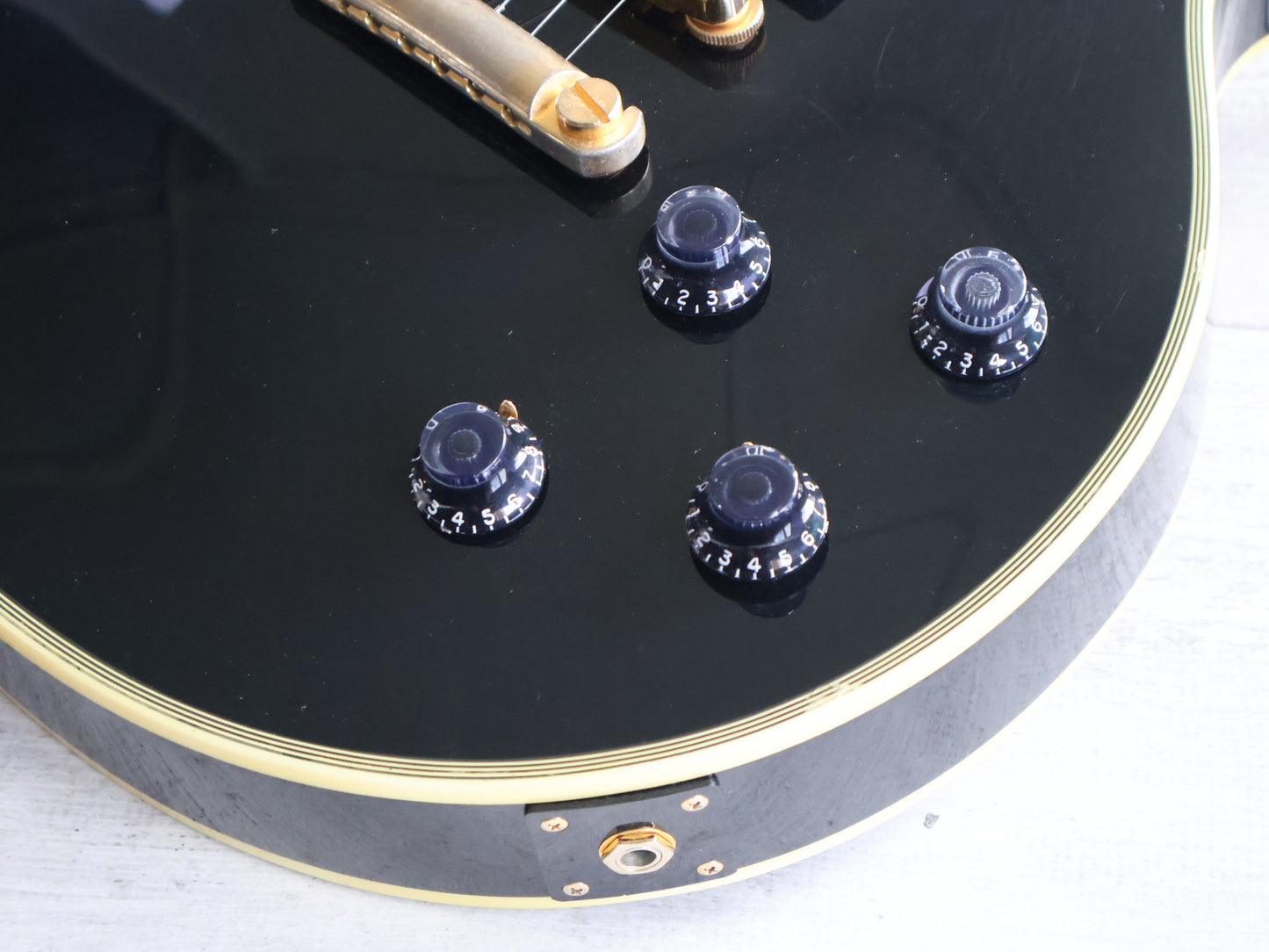 2004 Burny (Fernandes) RLC-55 Les Paul Custom (Black)