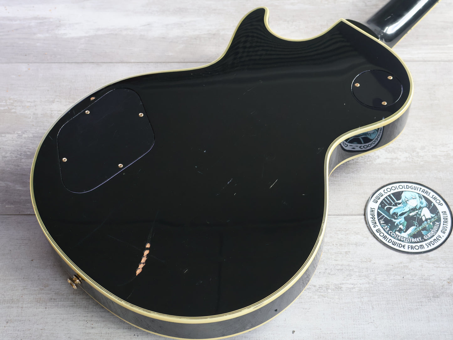 2004 Burny (Fernandes) RLC-55 Les Paul Custom (Black)