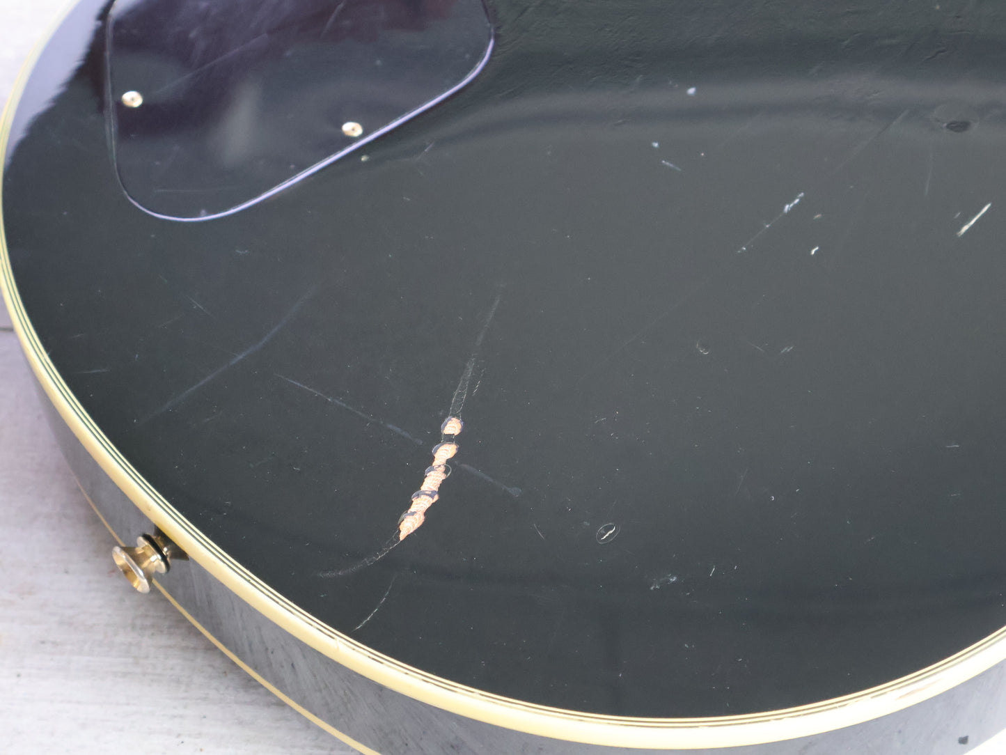 2004 Burny (Fernandes) RLC-55 Les Paul Custom (Black)