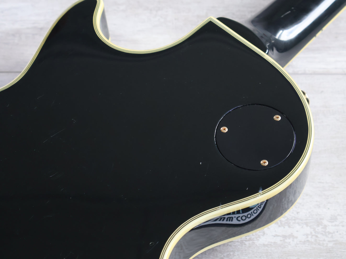 2004 Burny (Fernandes) RLC-55 Les Paul Custom (Black)