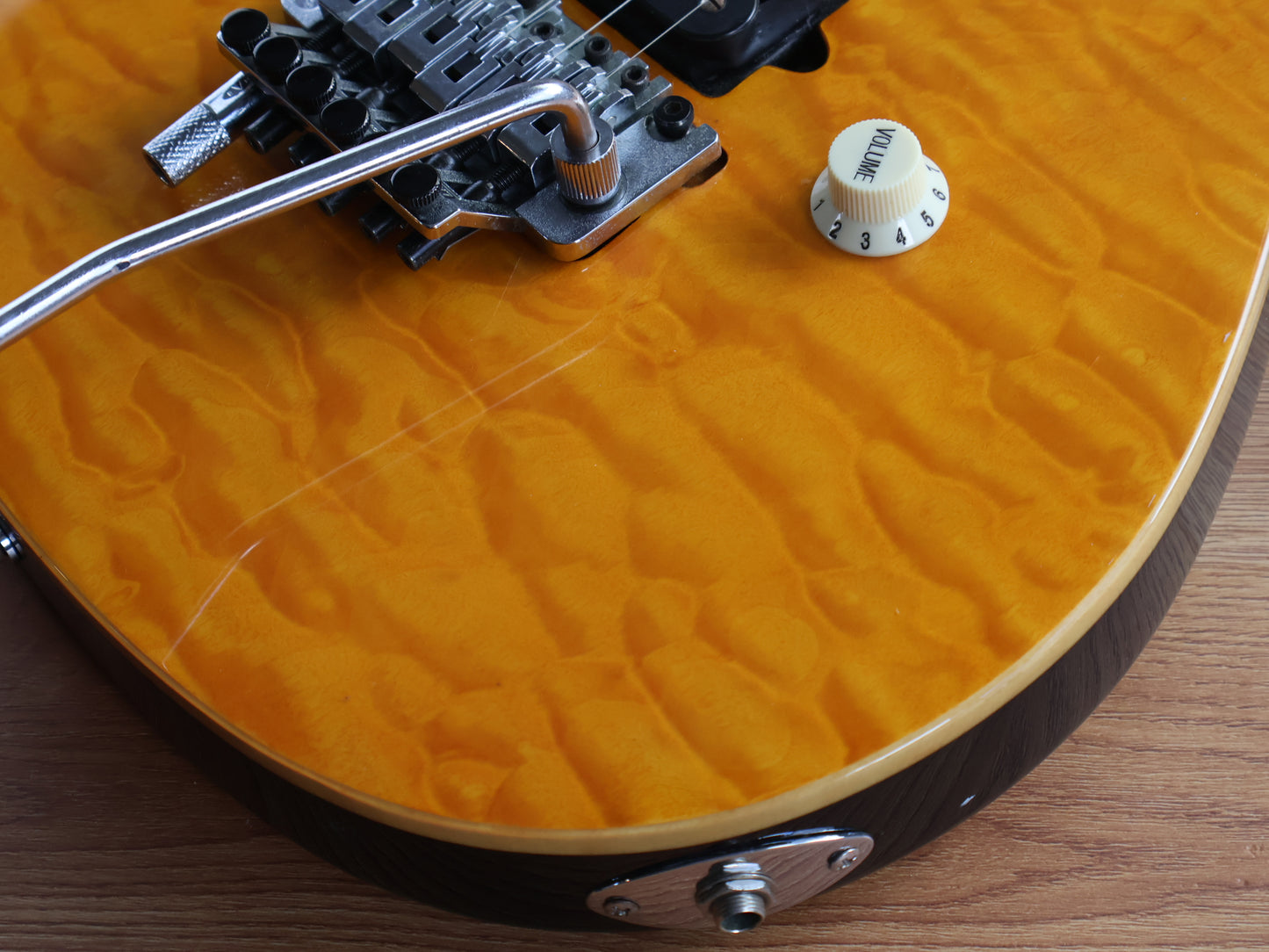 2004 Peavey EVH Wolfgang Special EXP (Transparent Amber)