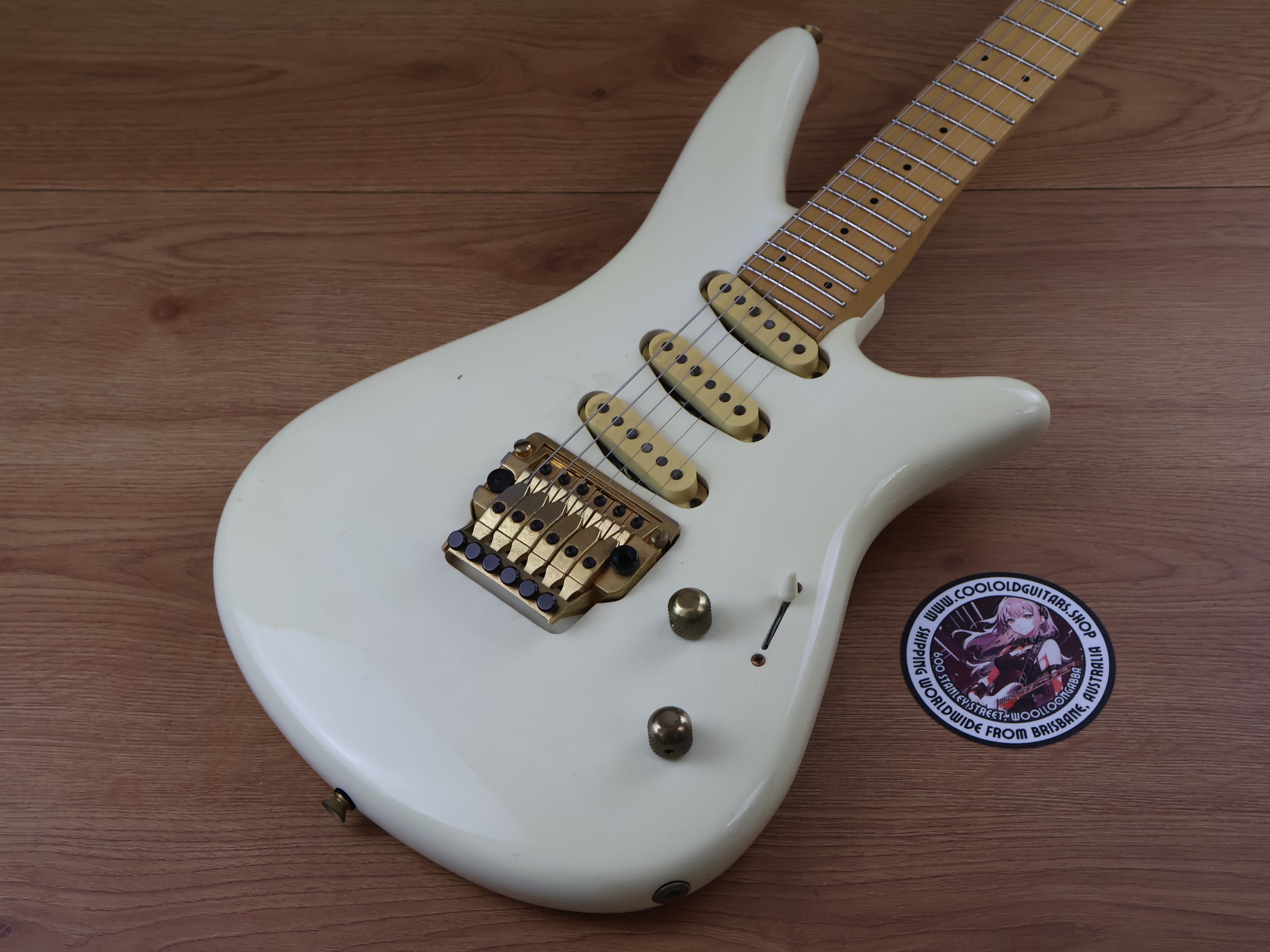 1993 Yamaha Japan MGK Pappaler Kawai Signature Model (Aged White