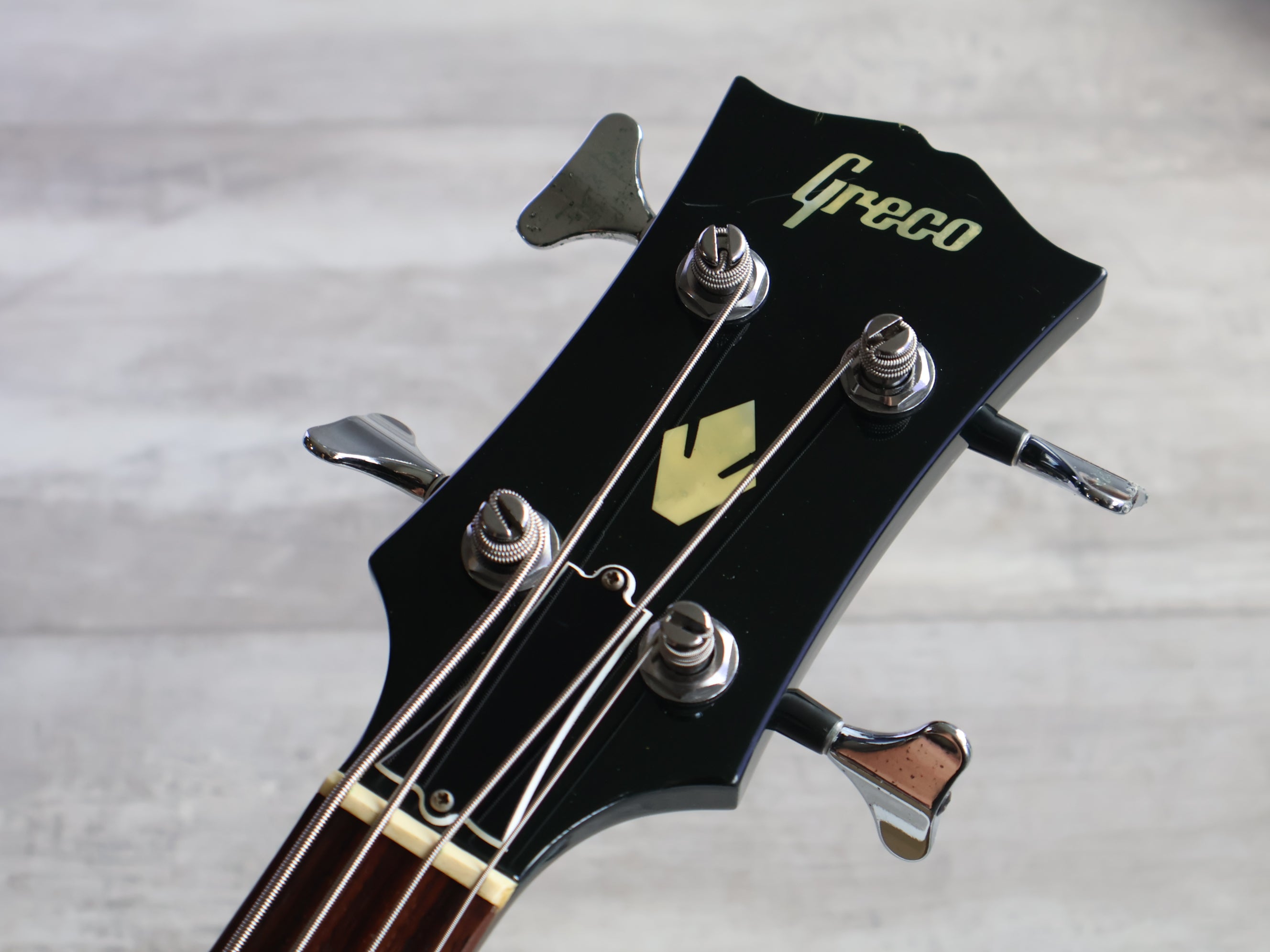 1990 Greco Japan TVB-45 Double Cutaway Medium Scale Les Paul Jr