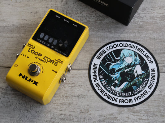 NUX Loop Core Stereo Looper Pedal