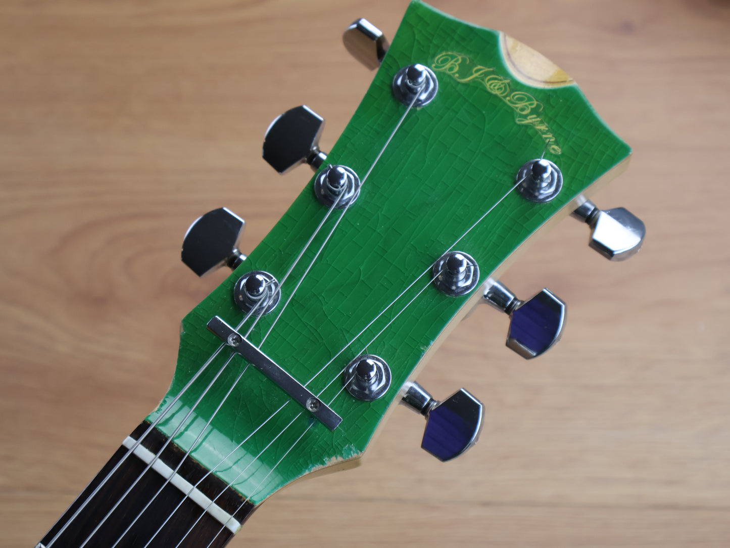 2008 BJ & Byrne "GREEN" Telecaster Style Custom Guitar (Made in England)