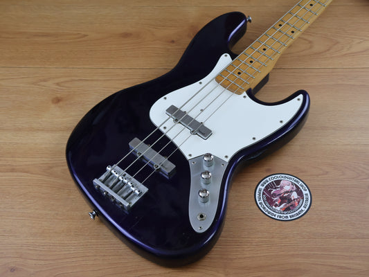 1990's Charvel Japan EOV-42 Jazz Bass (Metallic Purple)