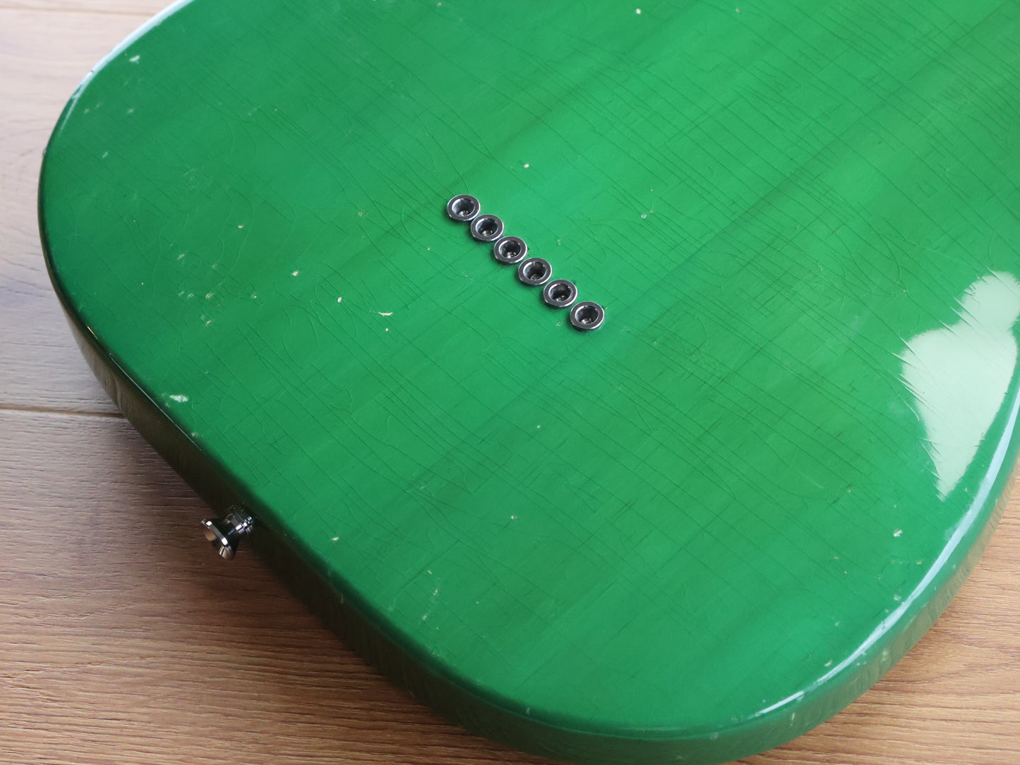 2008 BJ & Byrne "GREEN" Telecaster Style Custom Guitar (Made in England)