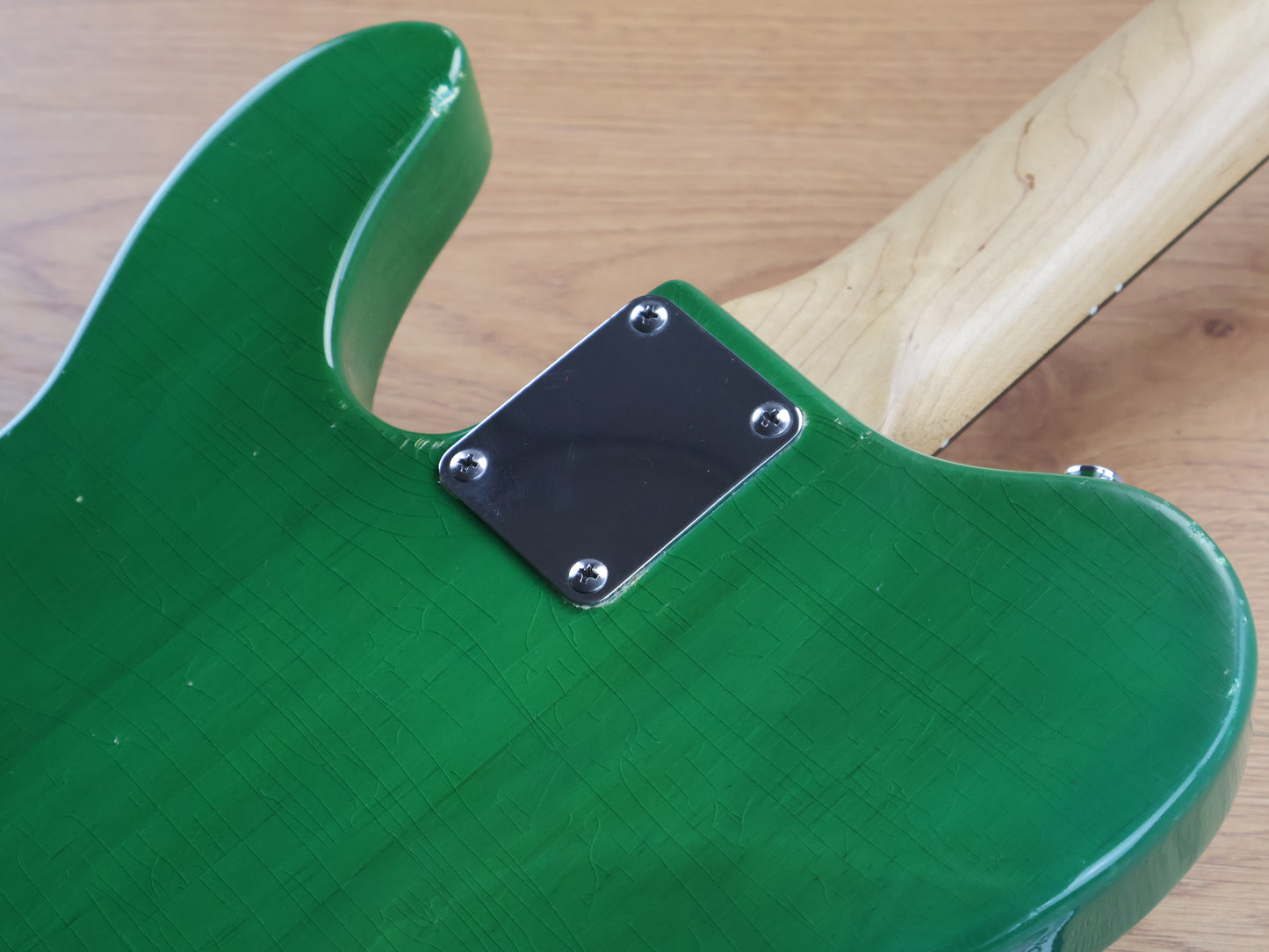 2008 BJ & Byrne "GREEN" Telecaster Style Custom Guitar (Made in England)
