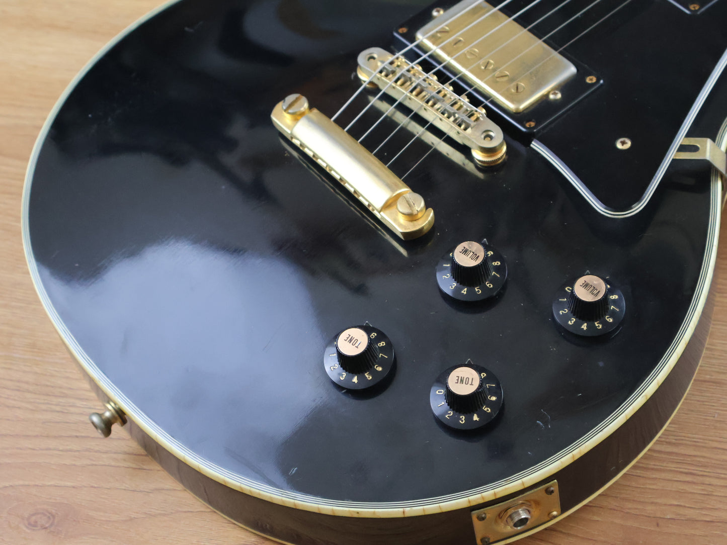 1973 Ganson Japan KLG-360B Les Paul Custom (Ebony)