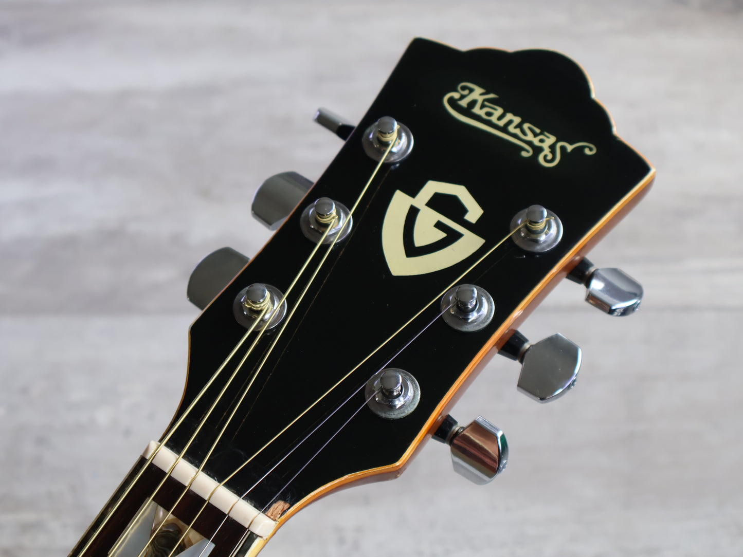 1980's Kansas (by Kiso Suzuki) KW250 Acoustic Guitar