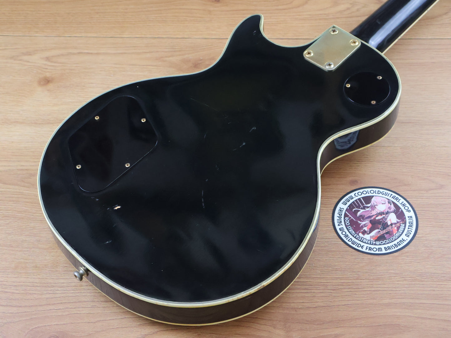 1973 Ganson Japan KLG-360B Les Paul Custom (Ebony)