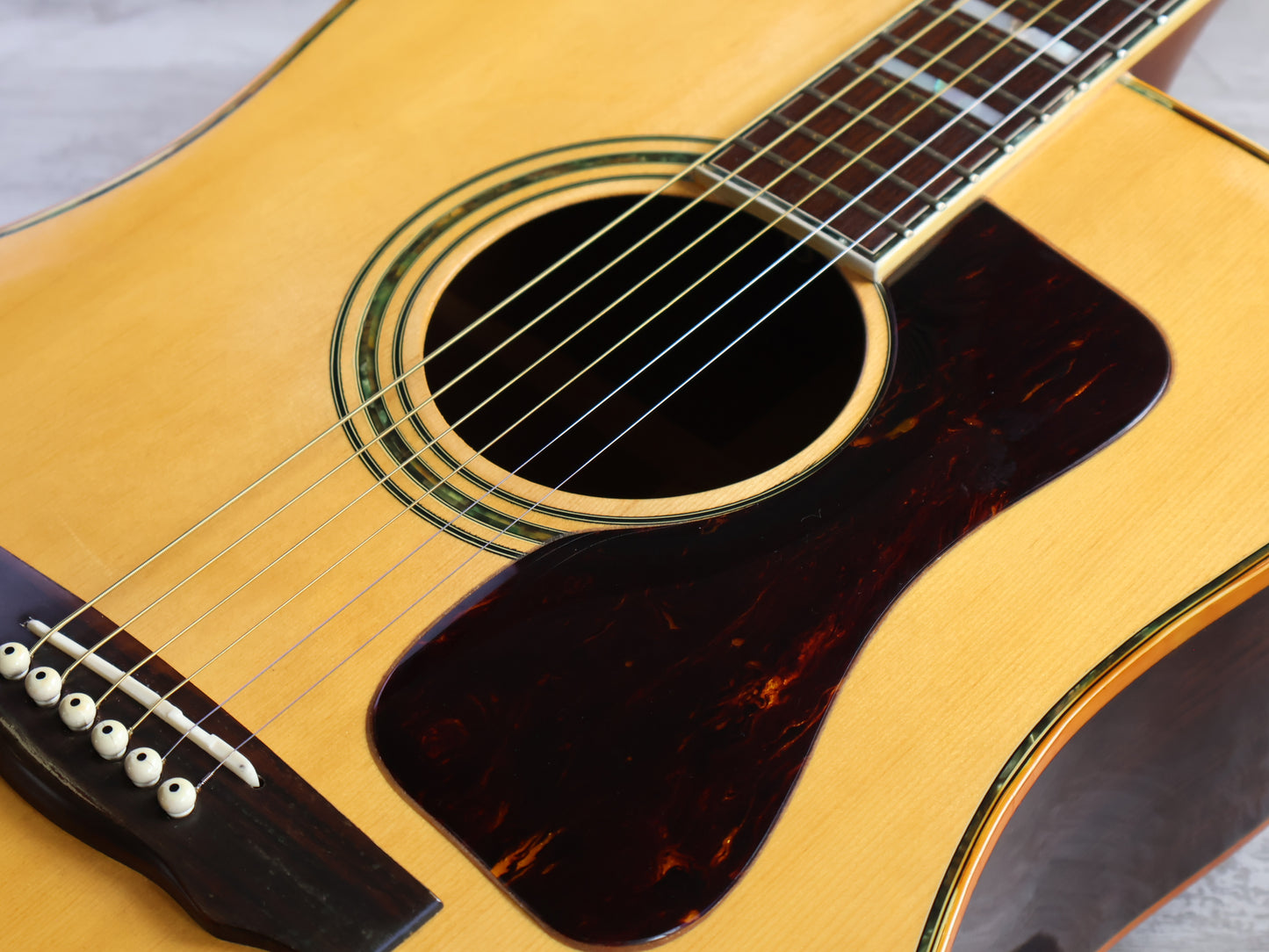 1980's Kansas (by Kiso Suzuki) KW250 Acoustic Guitar