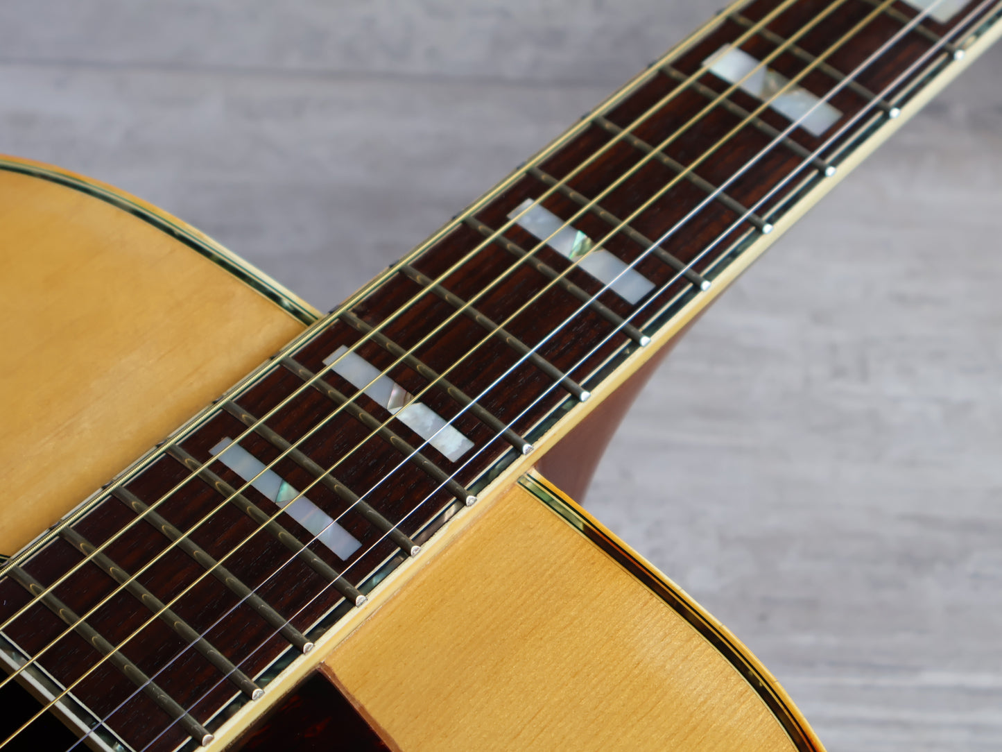 1980's Kansas (by Kiso Suzuki) KW250 Acoustic Guitar