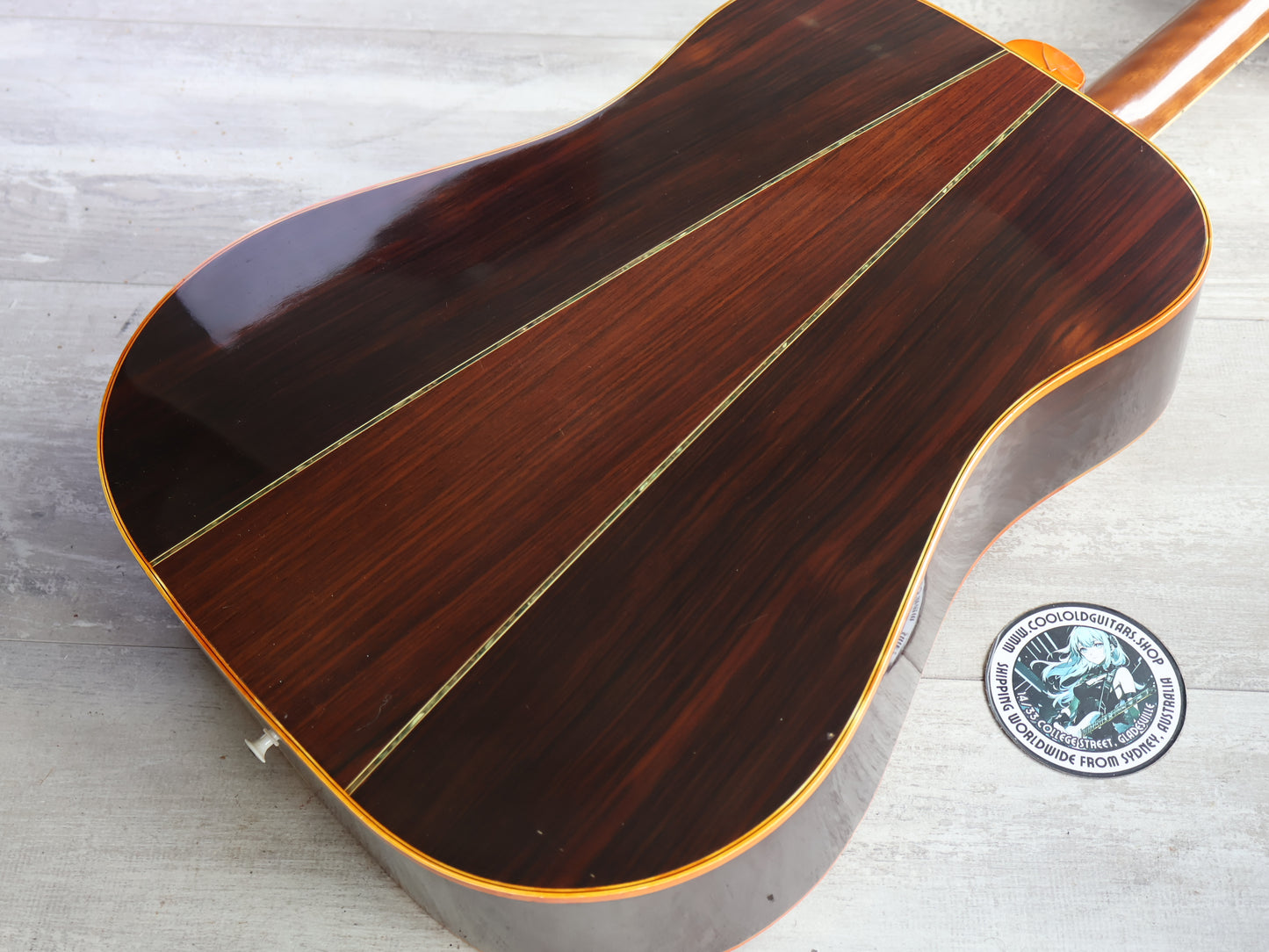 1980's Kansas (by Kiso Suzuki) KW250 Acoustic Guitar