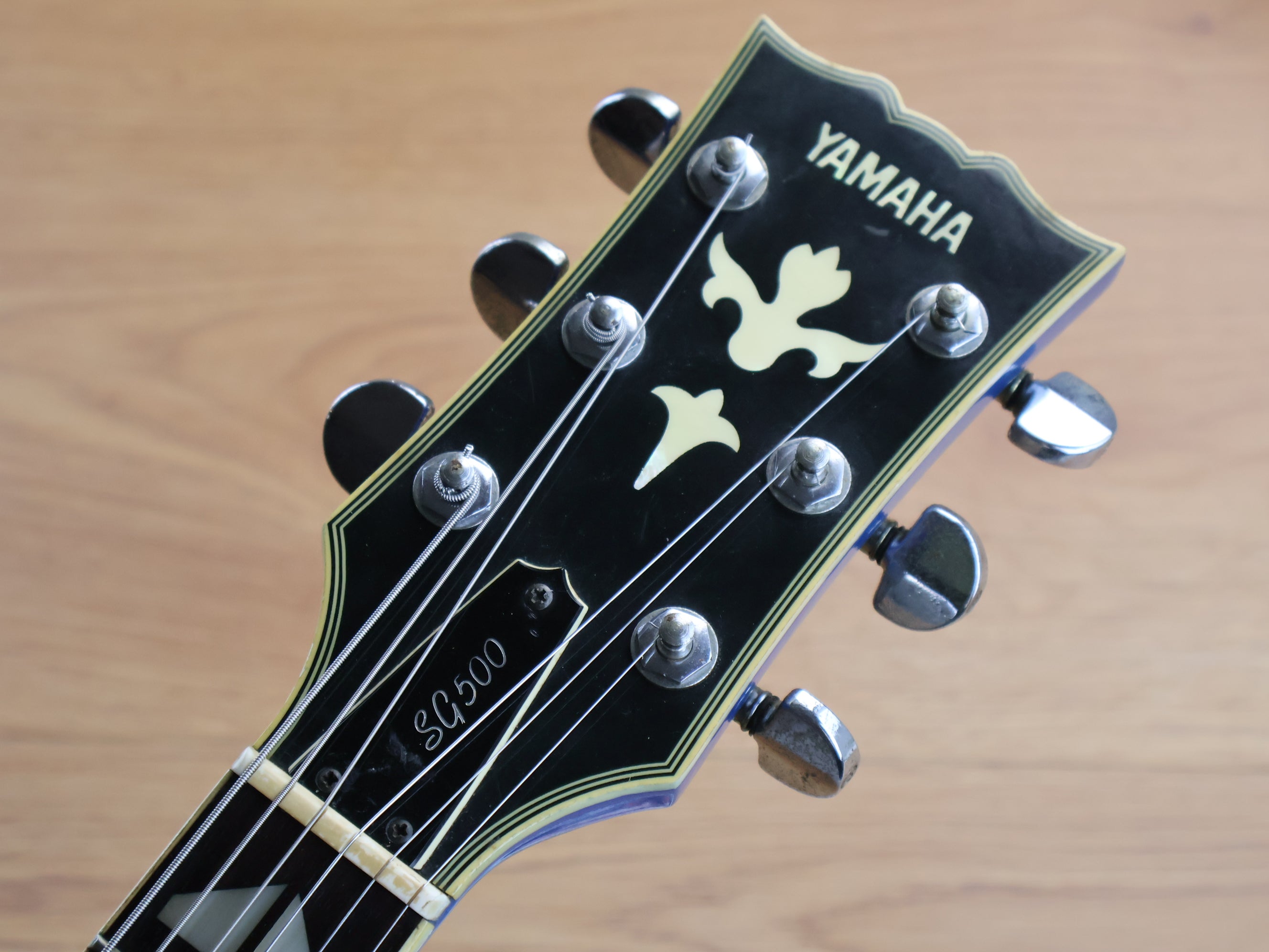 1979 Yamaha Japan SG-500 Double Cutaway (Lagoon Blue) – Cool Old