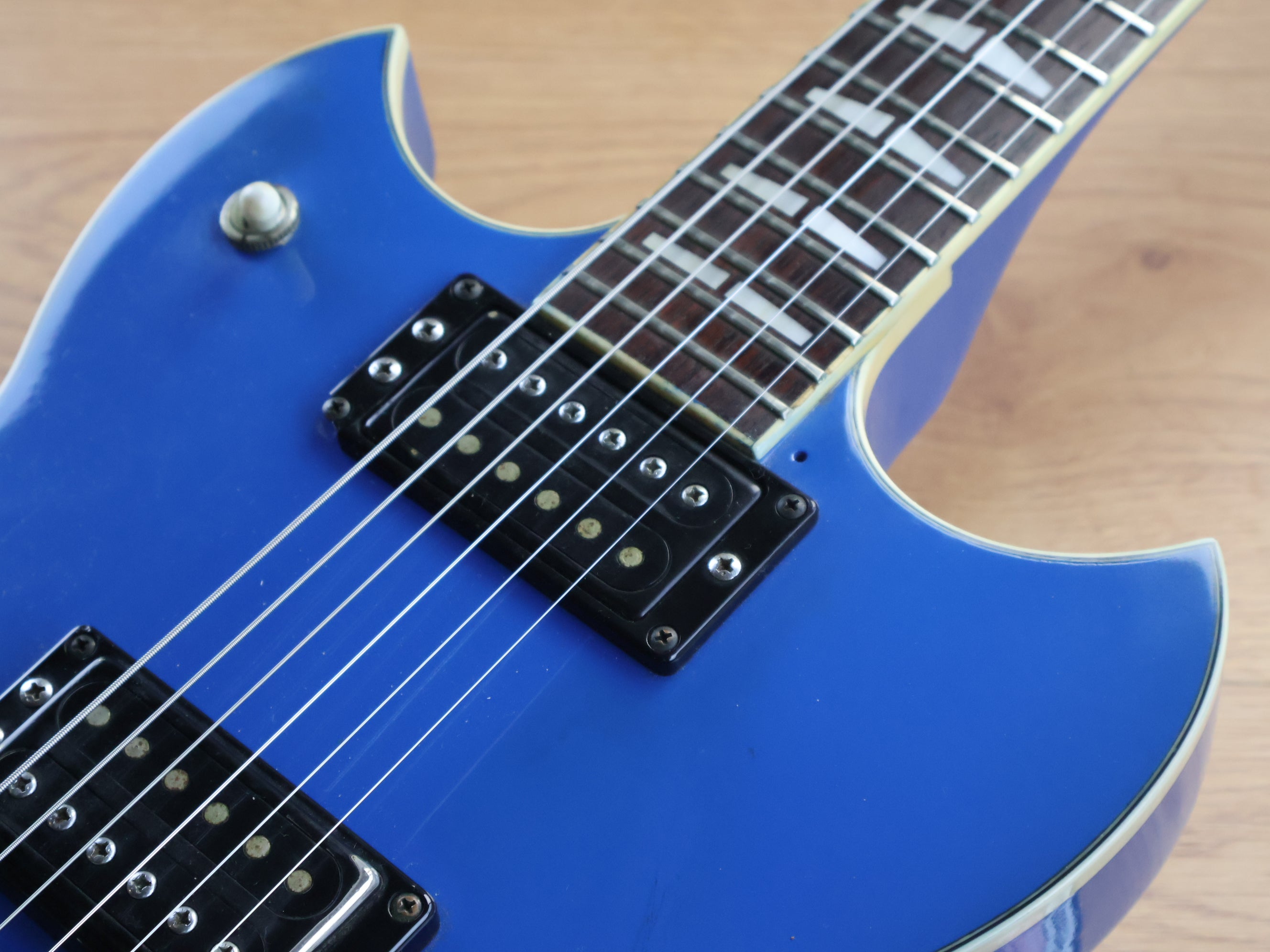 1979 Yamaha Japan SG-500 Double Cutaway (Lagoon Blue) – Cool Old