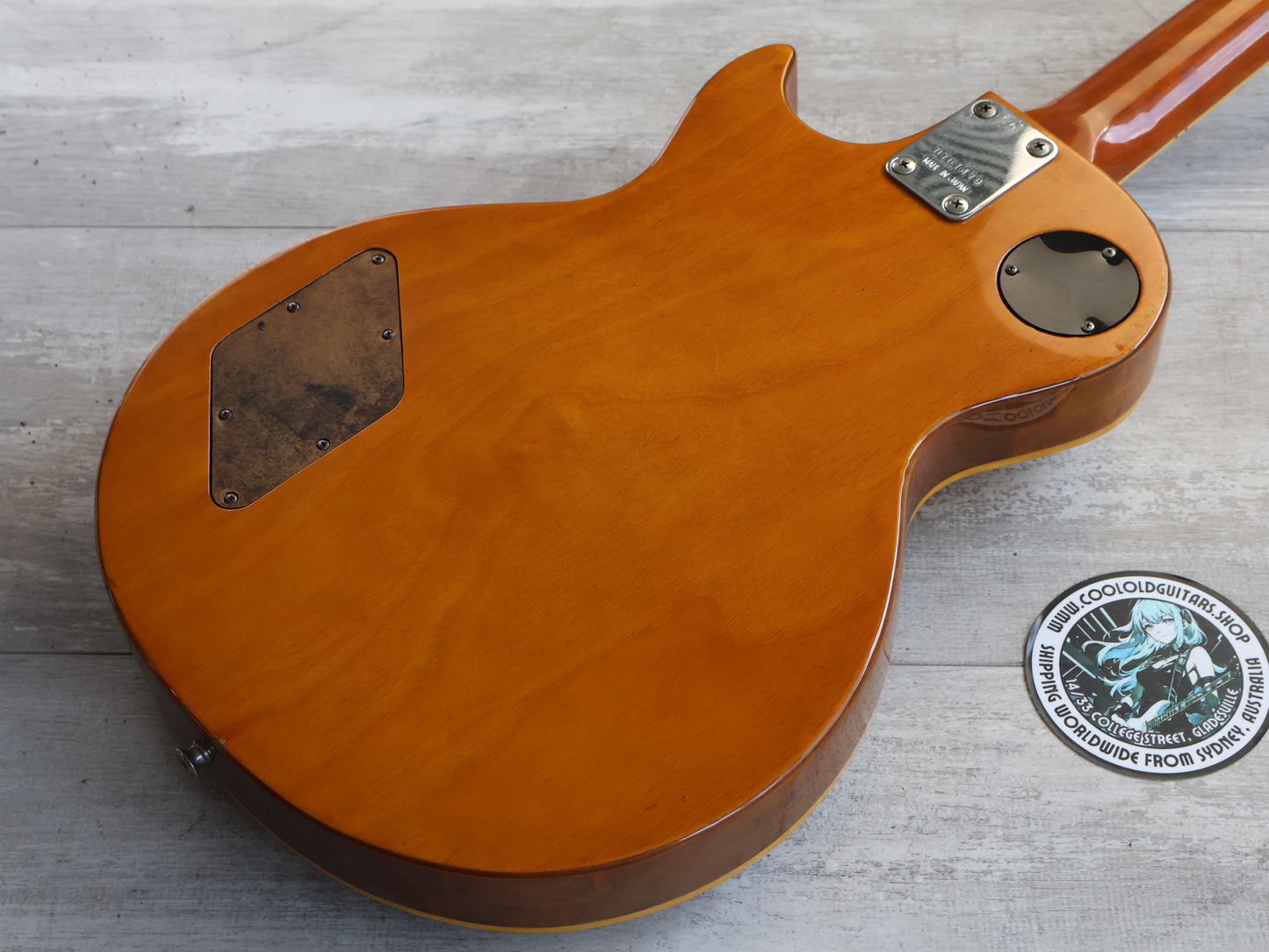 1976 Greco Japan EG-550GS Les Paul Deluxe (Goldtop)