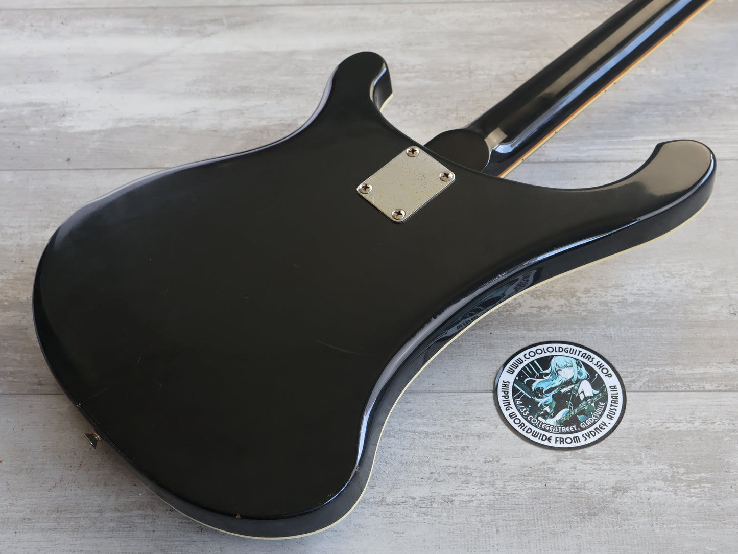 1975 Heerby Japan  EB-580 "4003" Bass (Black)