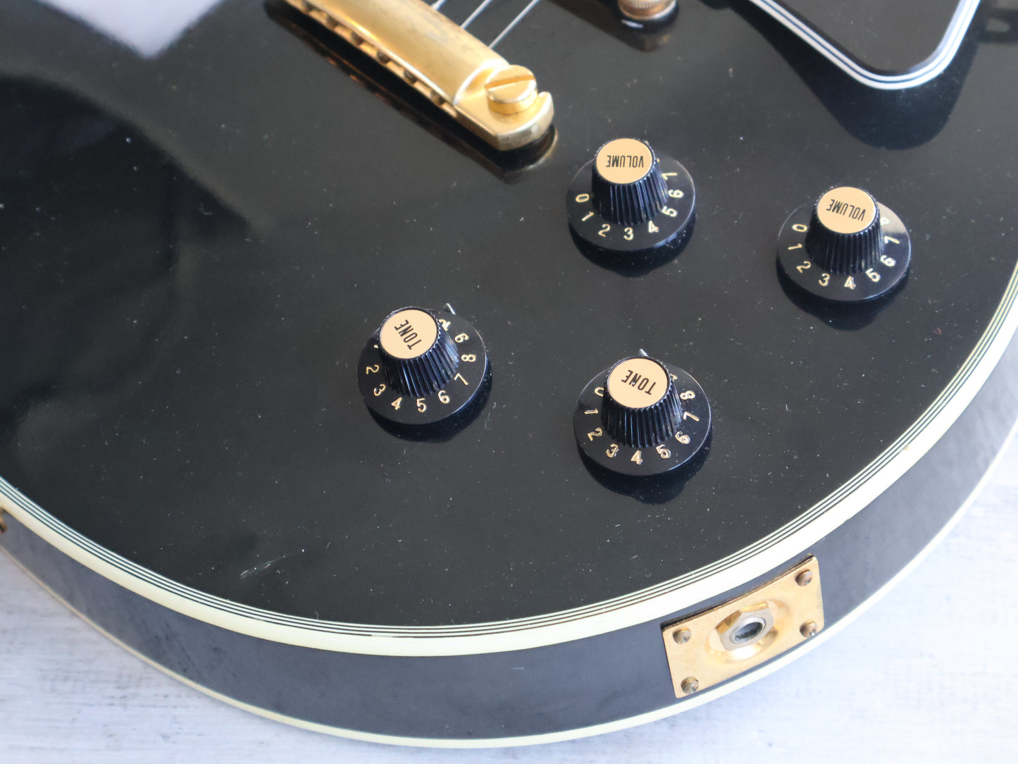 1974 Ganson Japan KLG-360B Les Paul Custom (Ebony)
