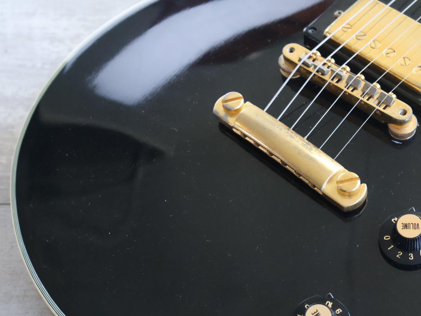 1974 Ganson Japan KLG-360B Les Paul Custom (Ebony)