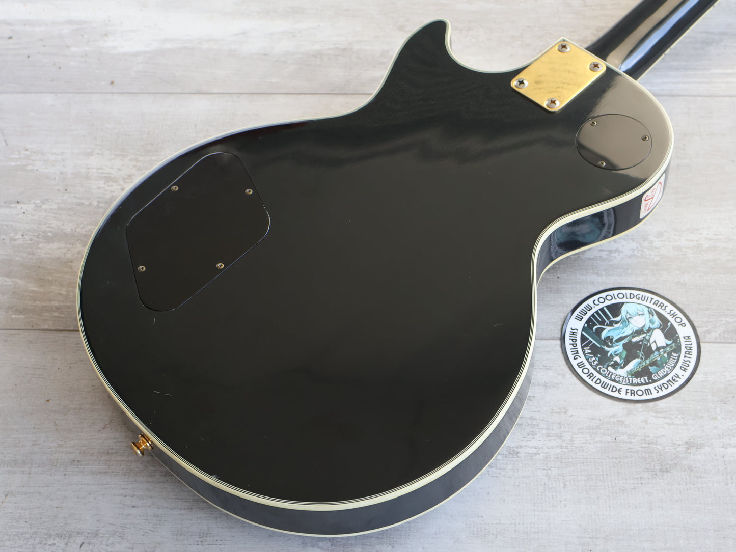 1974 Ganson Japan KLG-360B Les Paul Custom (Ebony)