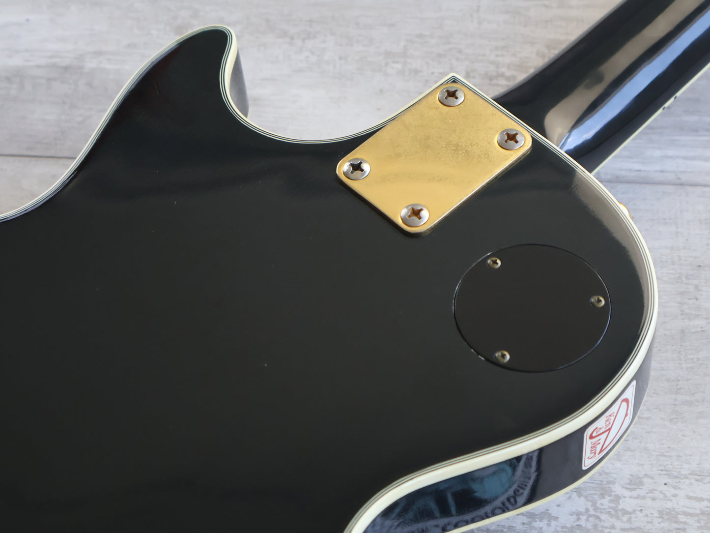 1974 Ganson Japan KLG-360B Les Paul Custom (Ebony)