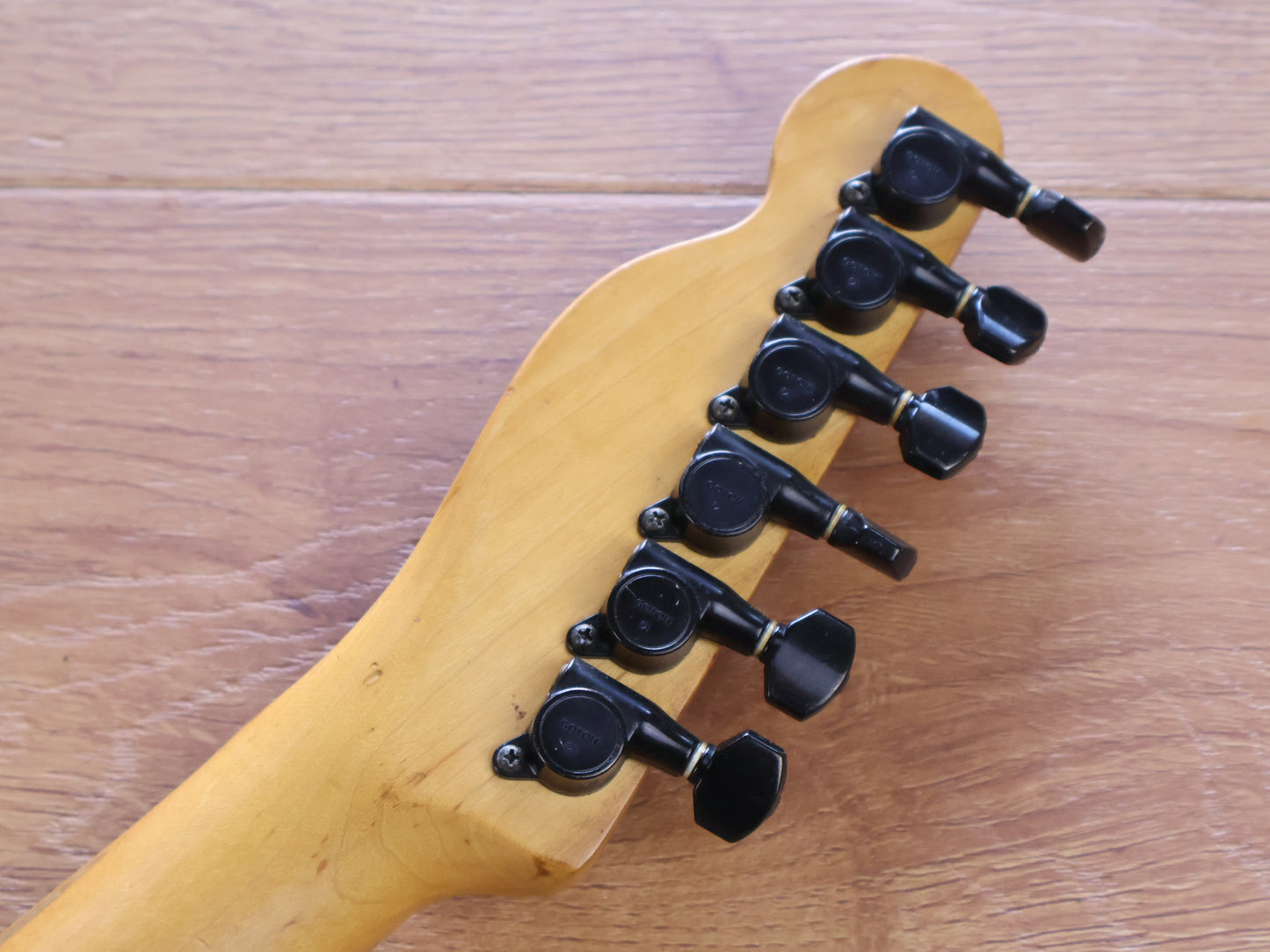 2000's Fernandes Japan TE-85T Takuya Judy and Mary Signature Telecaster (Transparent Red)