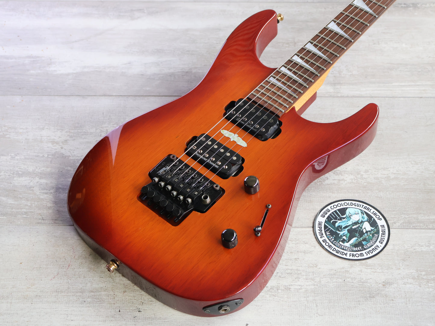 1998 Grover Jackson Japan FU.P-70 Fusion Dinky (Natural Mahogany)