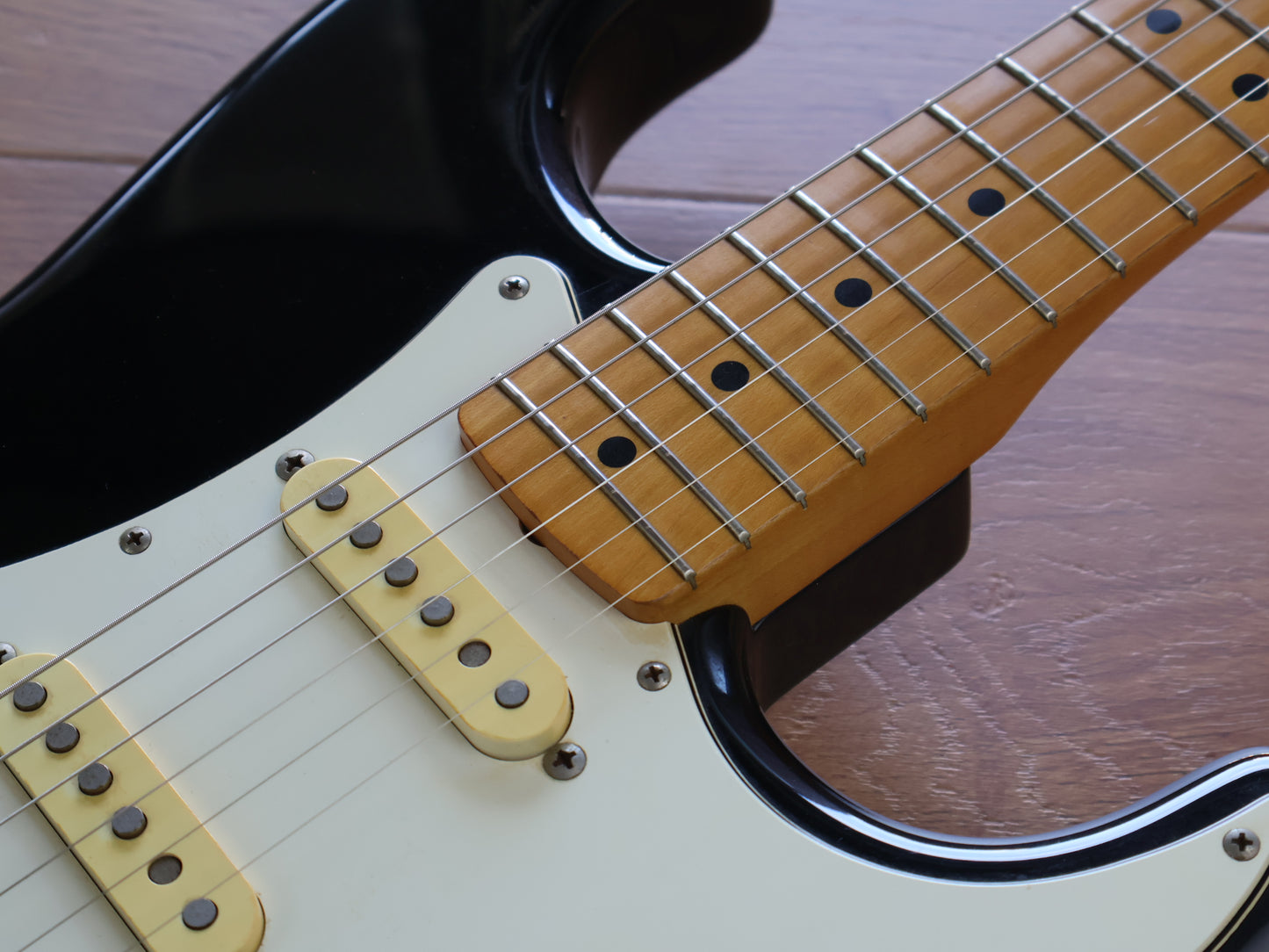 2002 Fender Japan ST-STD Stratocaster Standard (Black)