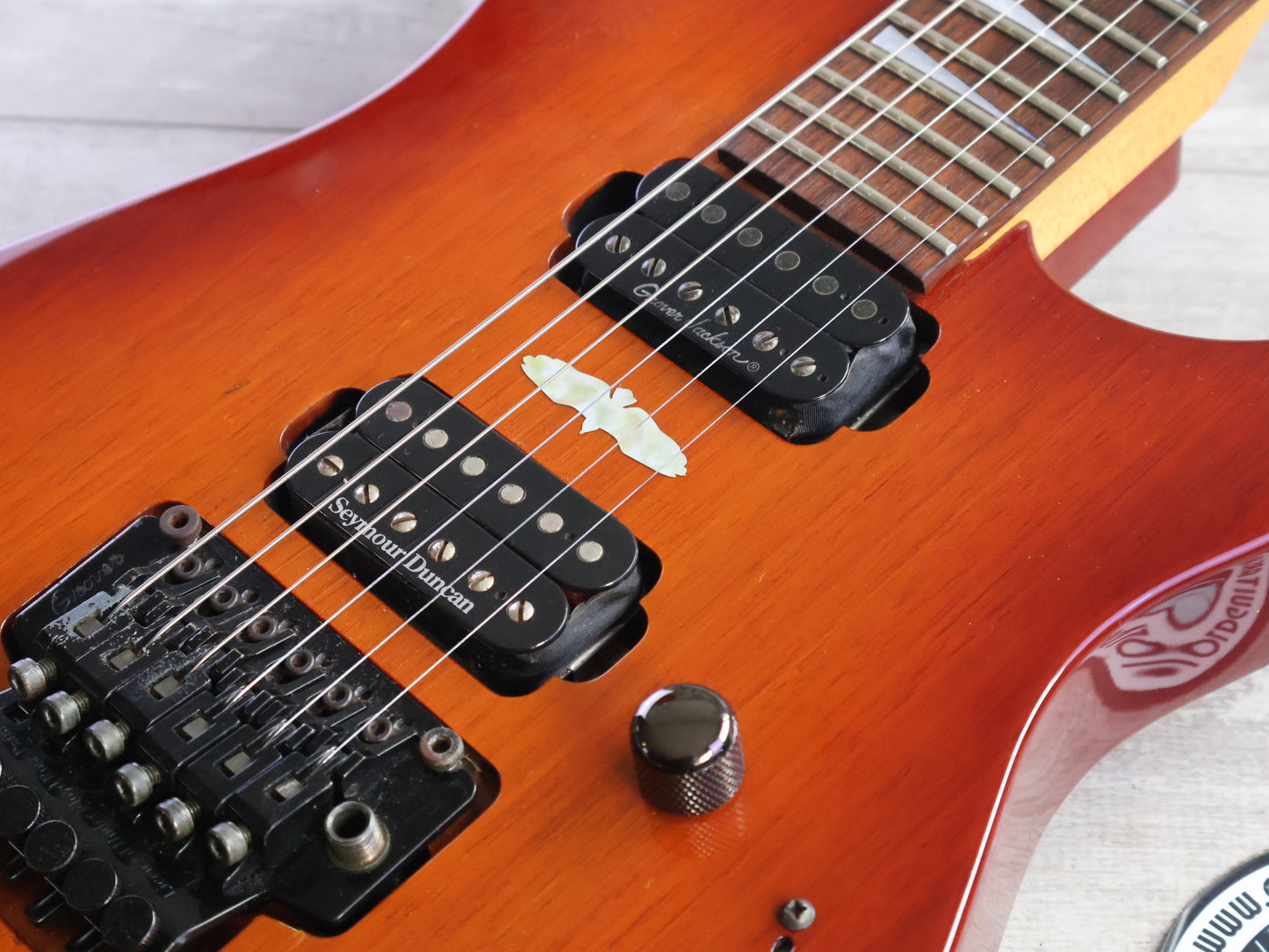 1998 Grover Jackson Japan FU.P-70 Fusion Dinky (Natural Mahogany)