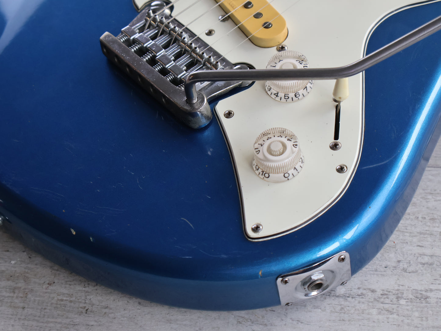 1983 Yamaha Japan SS600 Samurai Series Electric Guitar (Metallic Blue)