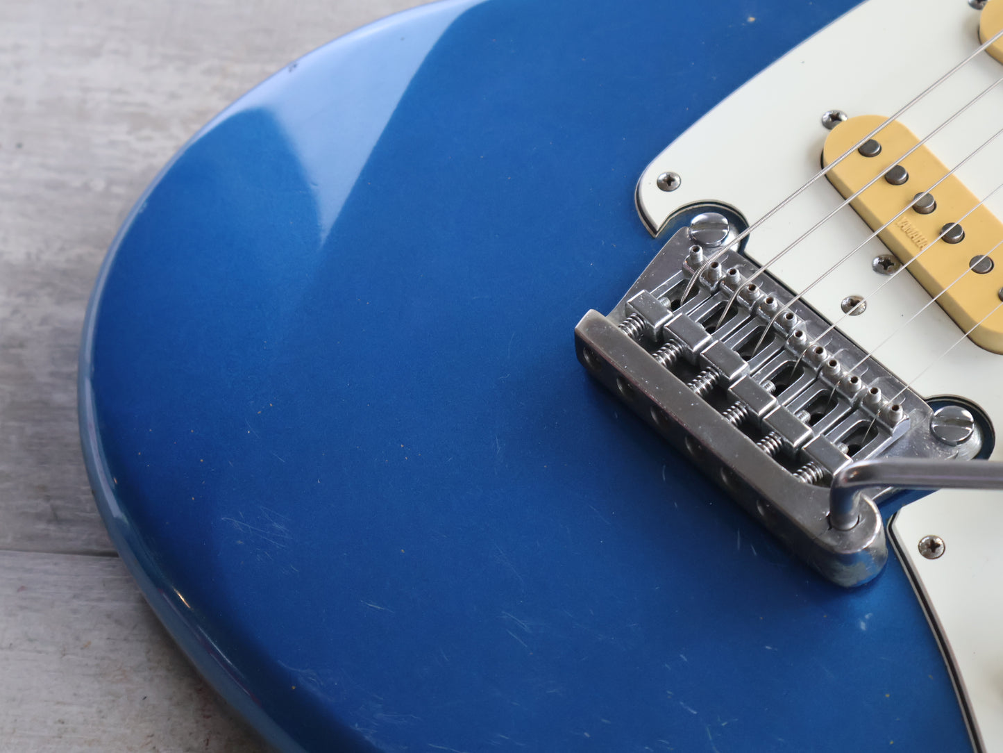 1983 Yamaha Japan SS600 Samurai Series Electric Guitar (Metallic Blue)