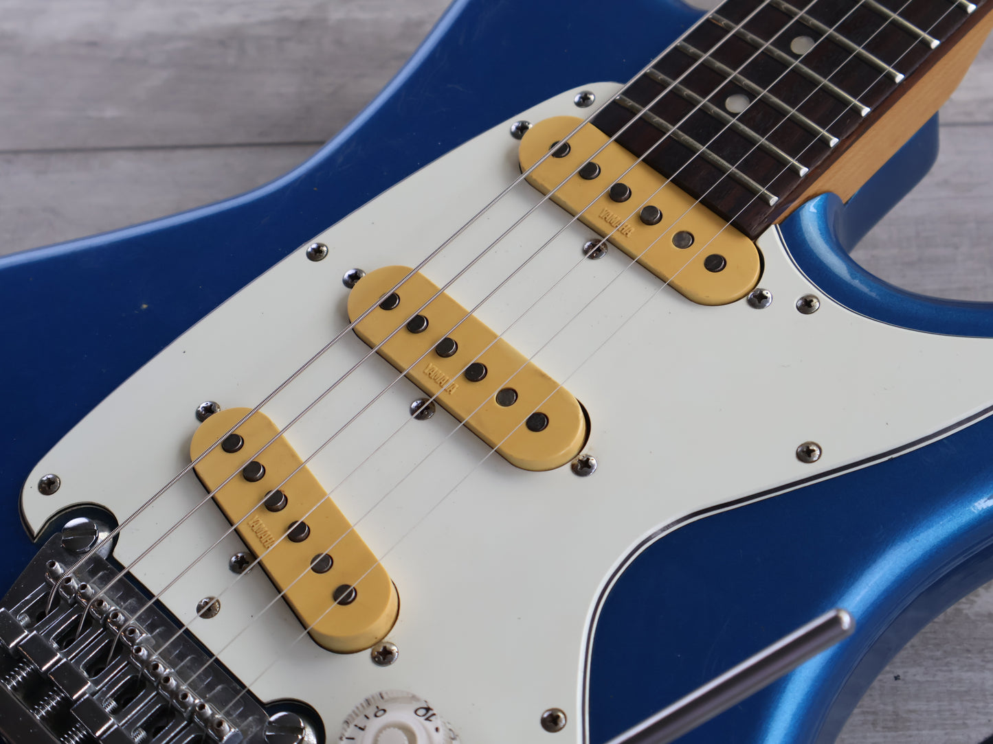 1983 Yamaha Japan SS600 Samurai Series Electric Guitar (Metallic Blue)