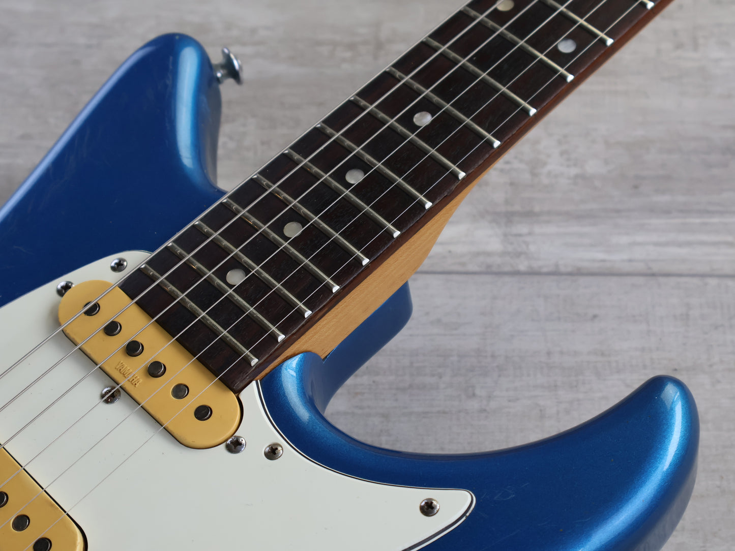 1983 Yamaha Japan SS600 Samurai Series Electric Guitar (Metallic Blue)