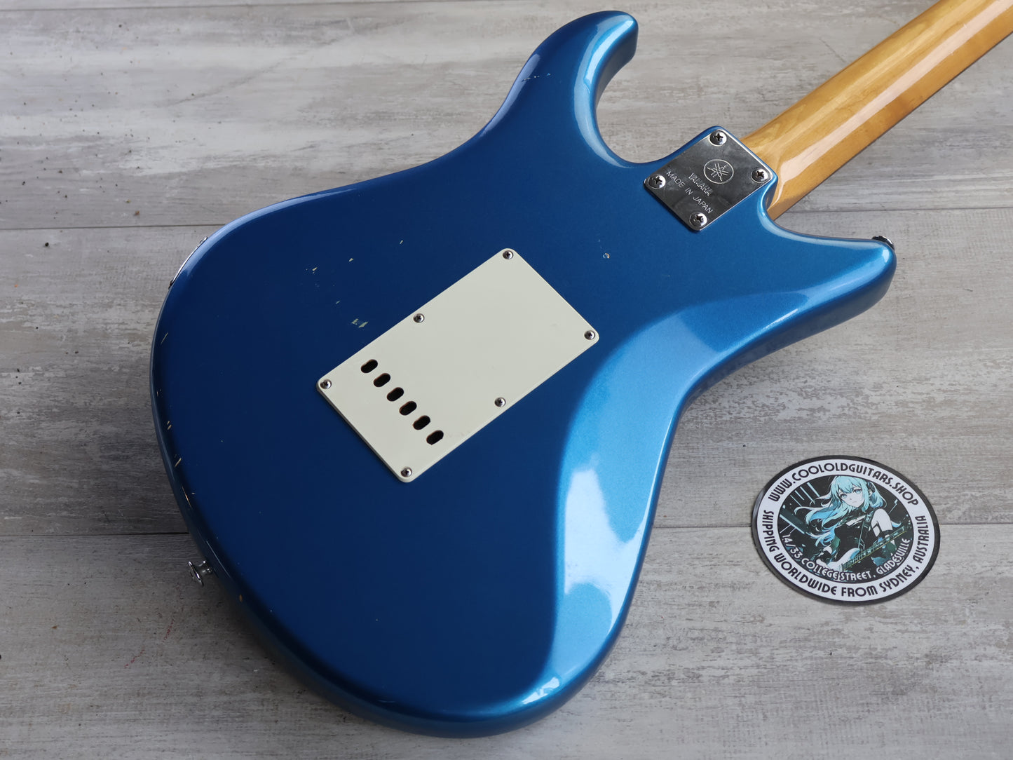 1983 Yamaha Japan SS600 Samurai Series Electric Guitar (Metallic Blue)