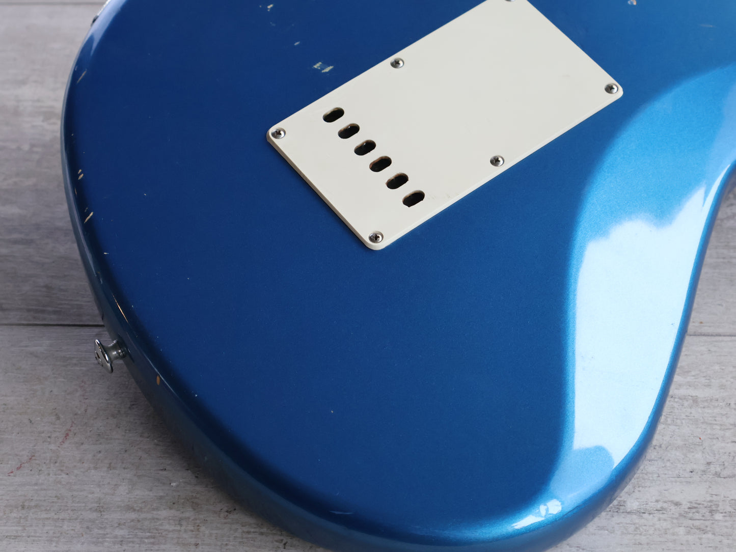 1983 Yamaha Japan SS600 Samurai Series Electric Guitar (Metallic Blue)